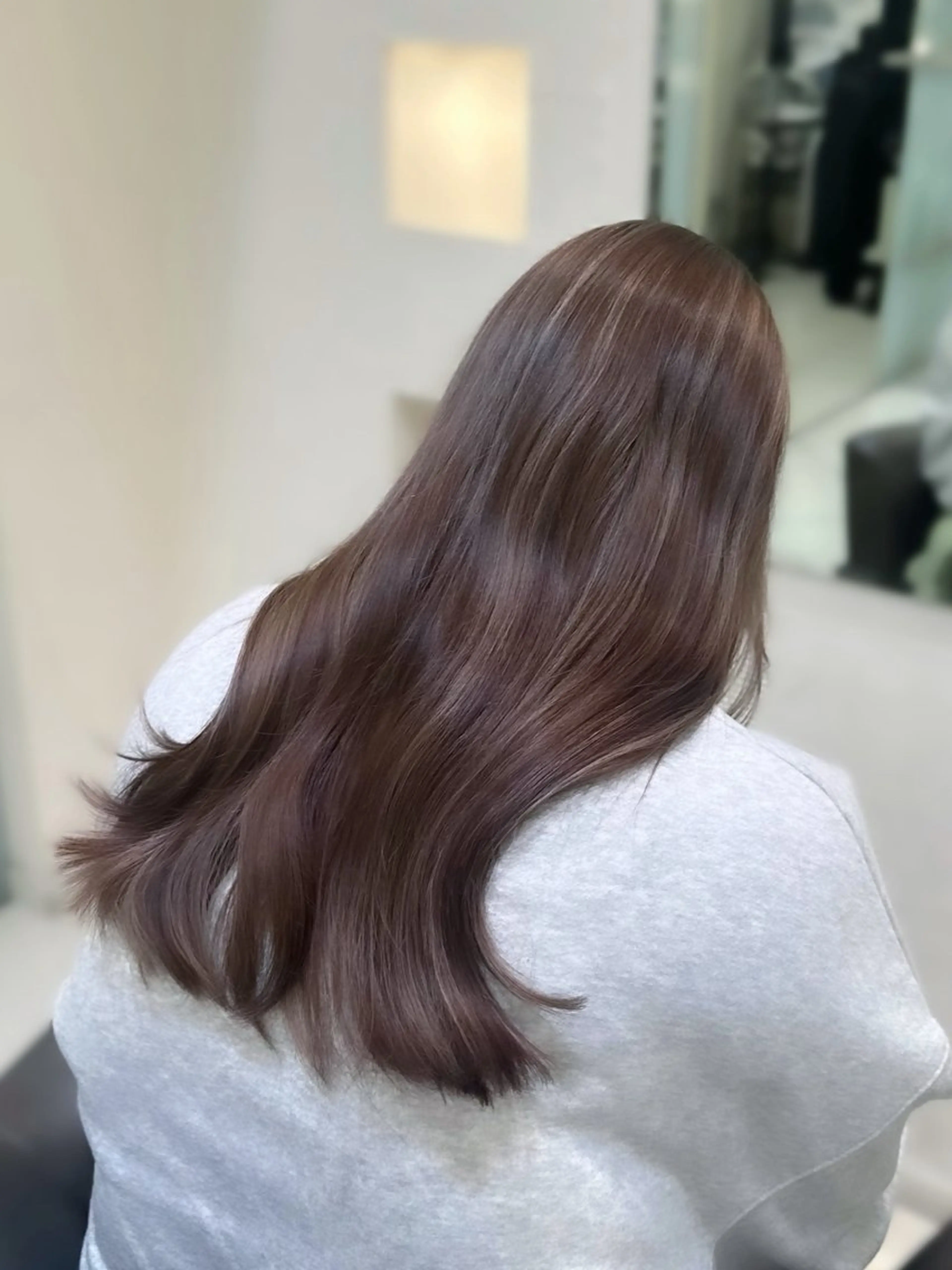 ロング カラー ベージュカラー ハイライトカラー ハイライト ヘアカラー 🤍ハイライト/ レイヤー/銀座🤍のヘアスタイル