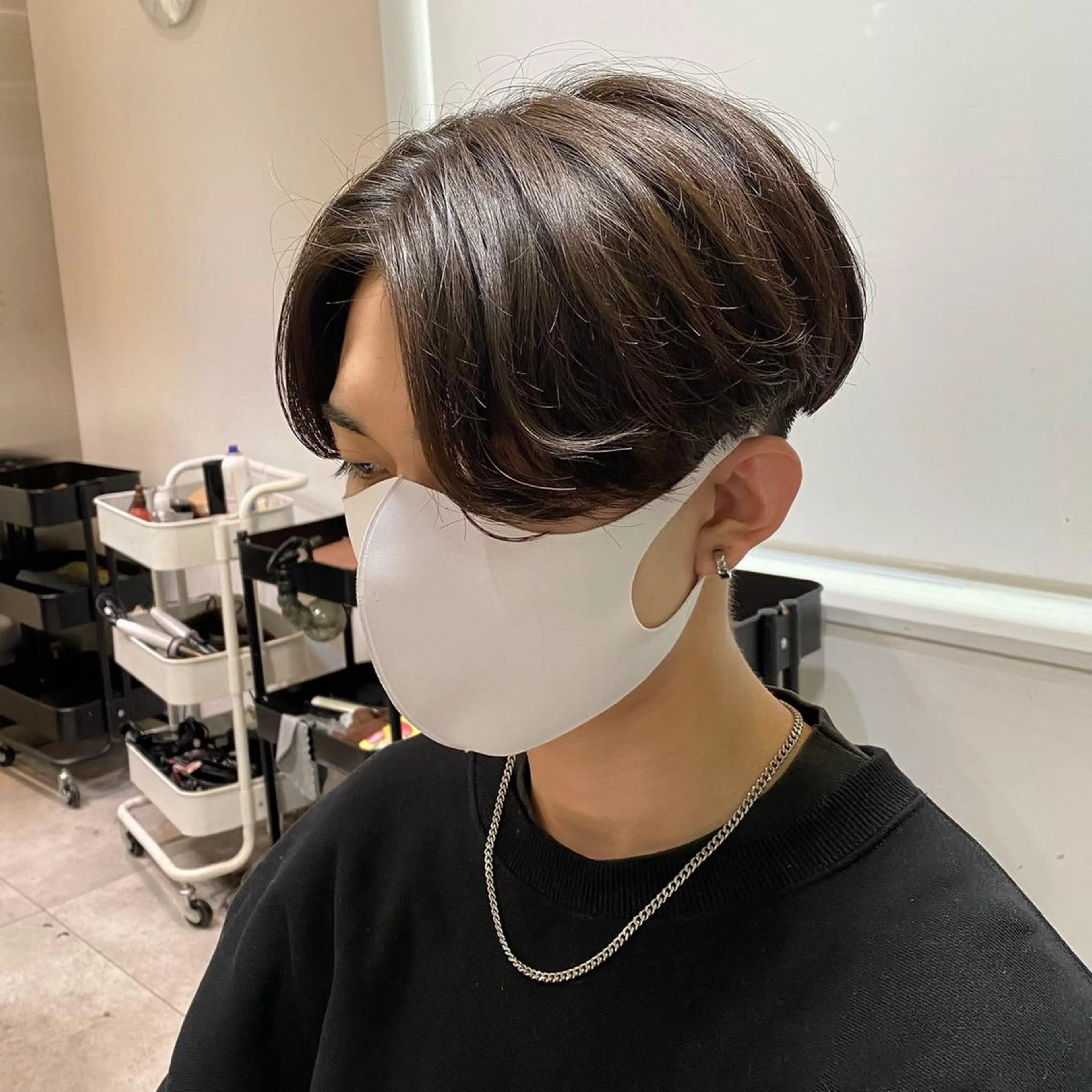 ミディアム パーマ ヘアアレンジ メンズ Alea by  little横浜所属・💞あざと可愛い💞 児玉大地のヘアスタイル