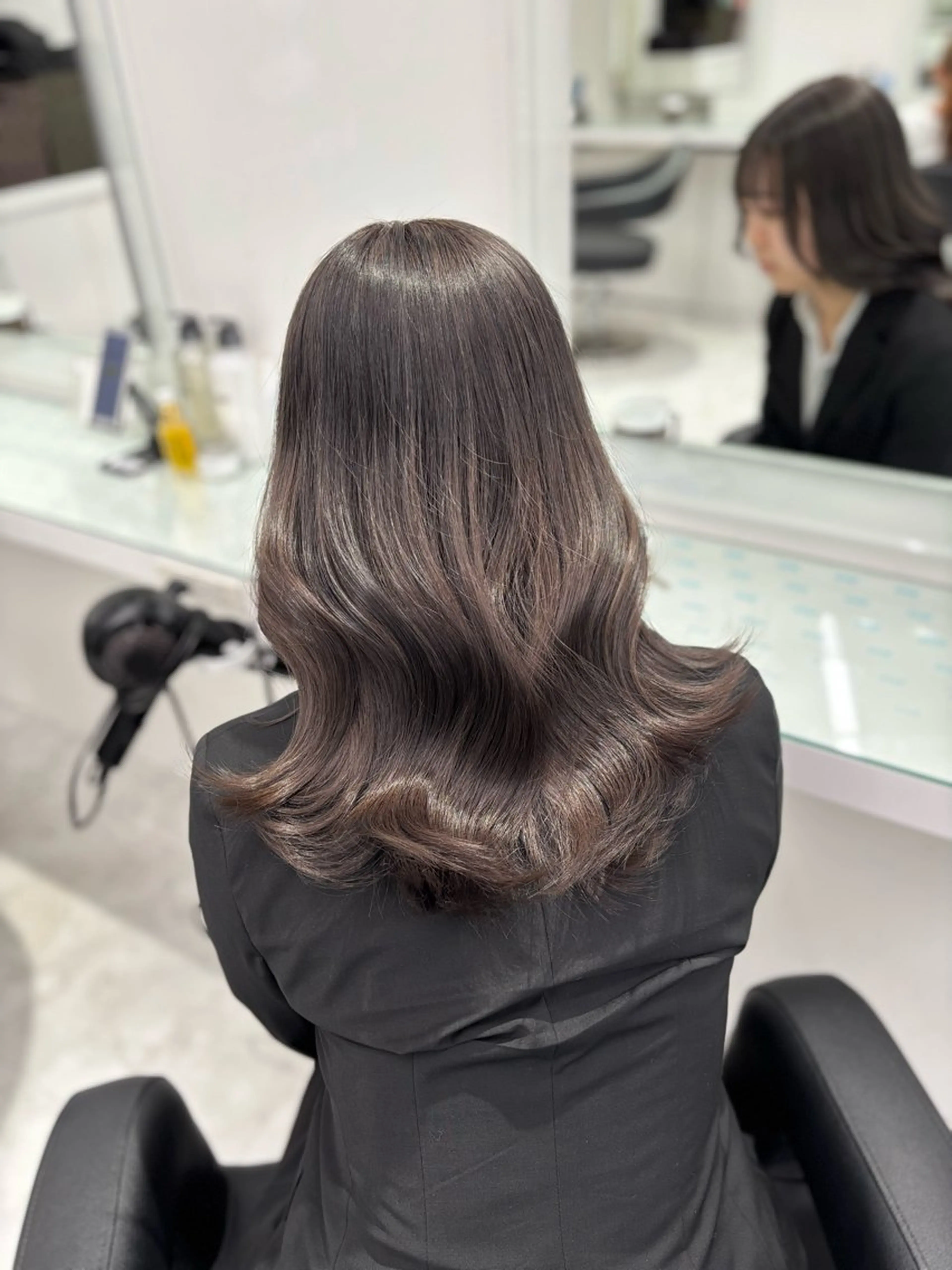 ミディアム カラー パーマ ヘアアレンジ メンズ ヘアカラー ♡ 𝐑𝐈𝐎♡のヘアスタイル