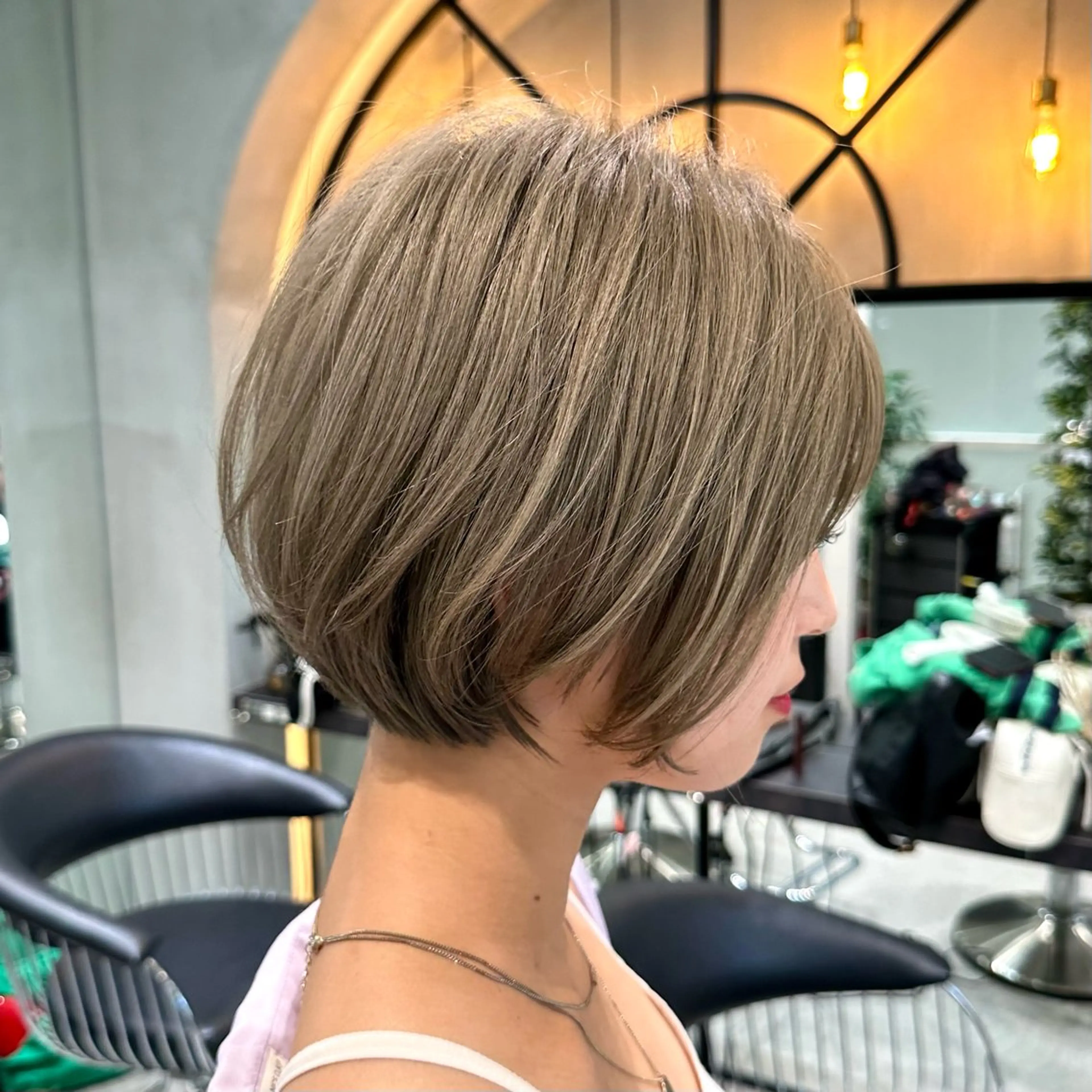 ショート ショートヘア カット ヘアカラー トリートメント ヘッドスパ taiga レイヤー /髪質改善/矯正🌈のヘアスタイル