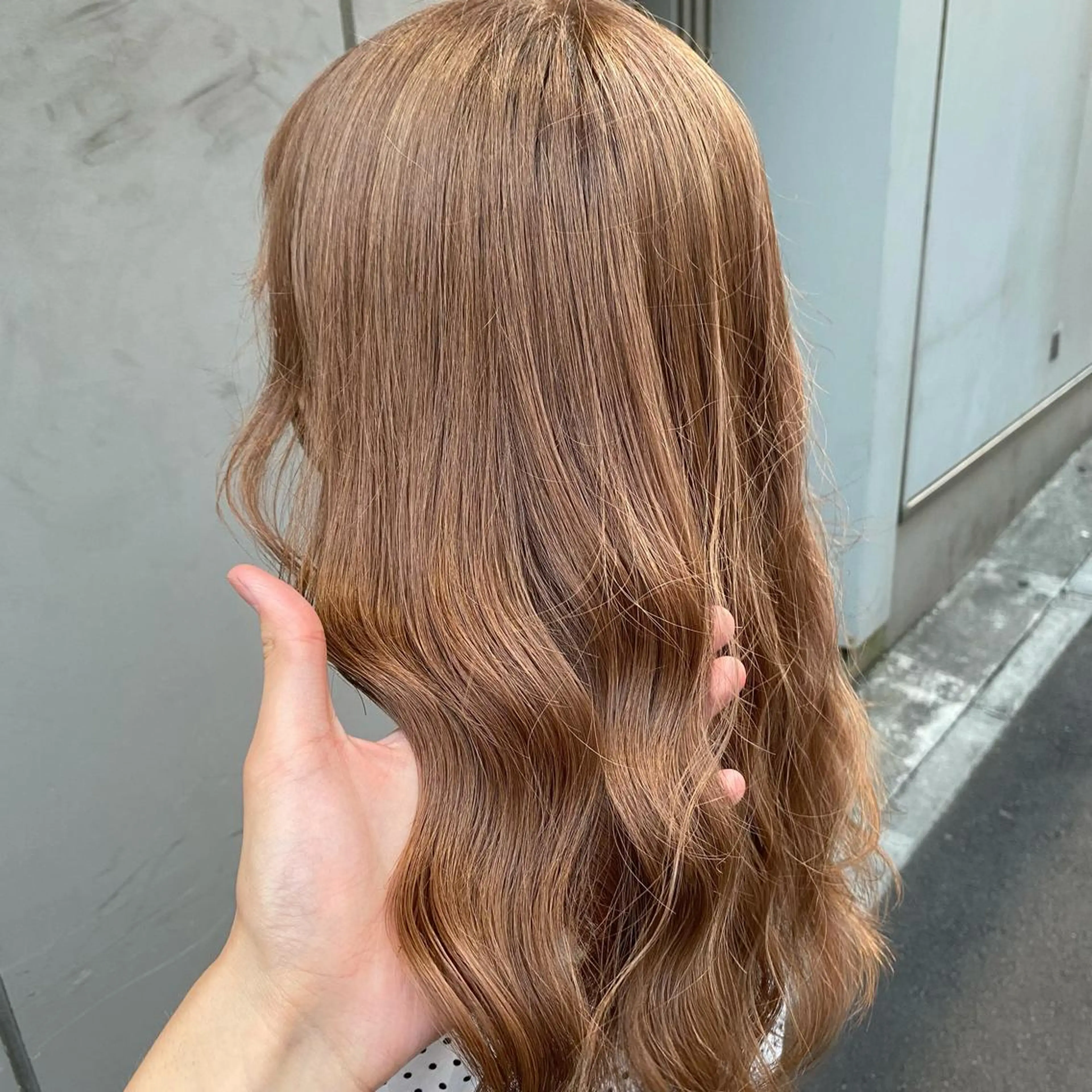 セミロング カラー ヘアアレンジ ヘアカラー ヘアセット 🤍韓国ヘア特化 🤍力丸🤍のヘアスタイル