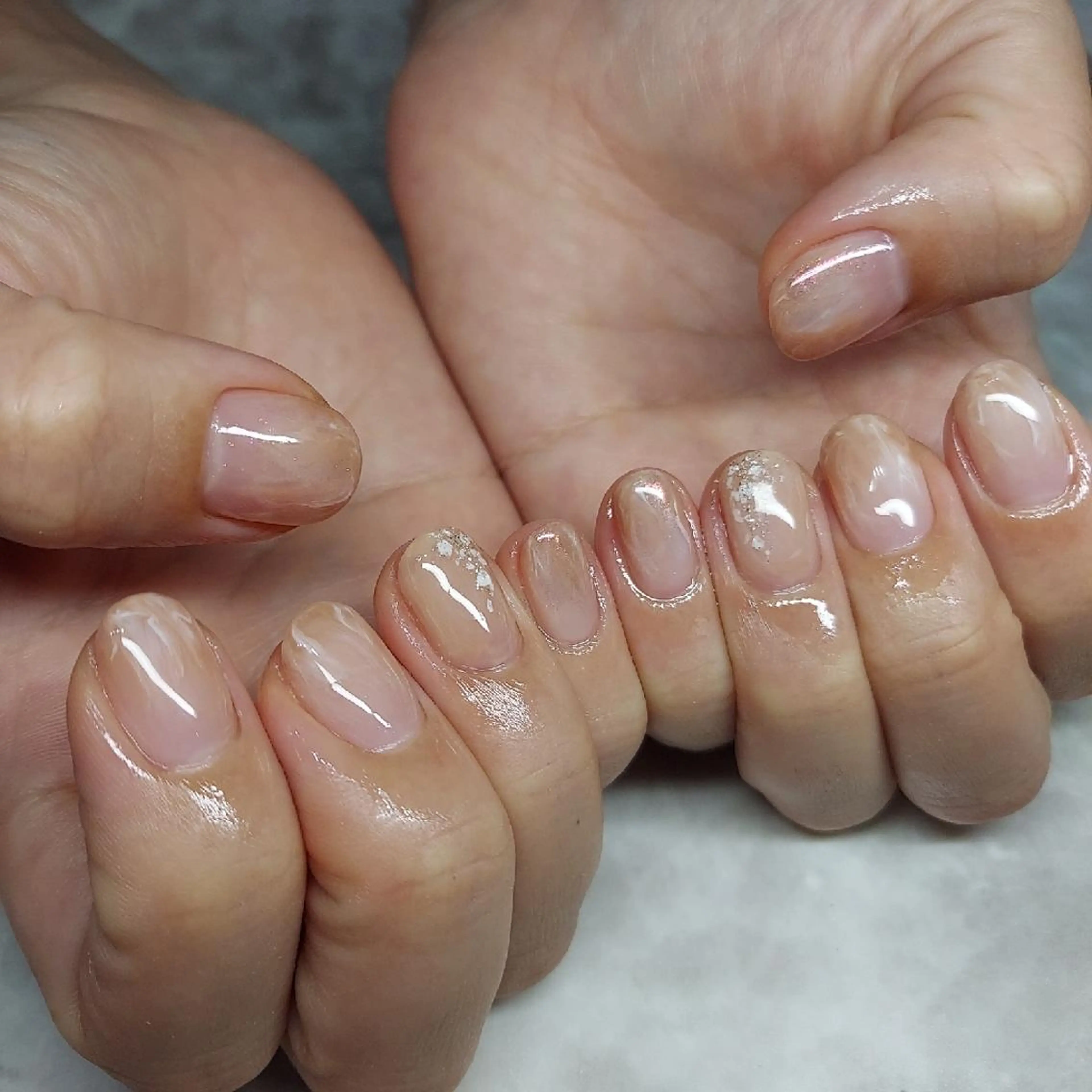 ネイル フラワーネイル マグネットネイル ミラーネイル ニュアンスネイル ハンドネイル 栗東駅 徒歩10分 ネイルサロン ディアのネイルデザイン