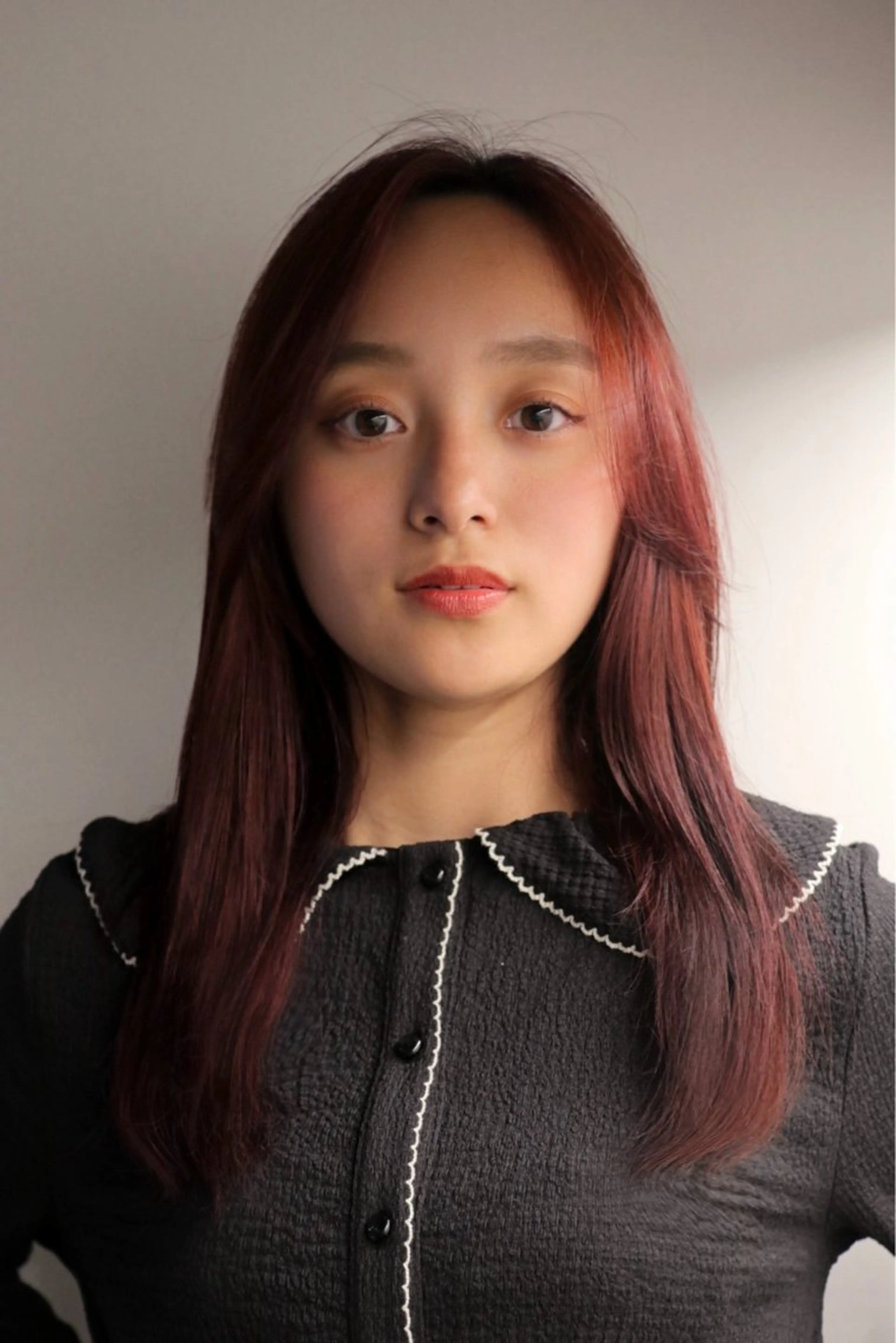 ロング カット ヘアカラー トリートメント ウシロダ メグミ ／ボブ／透明感カラーのヘアスタイル