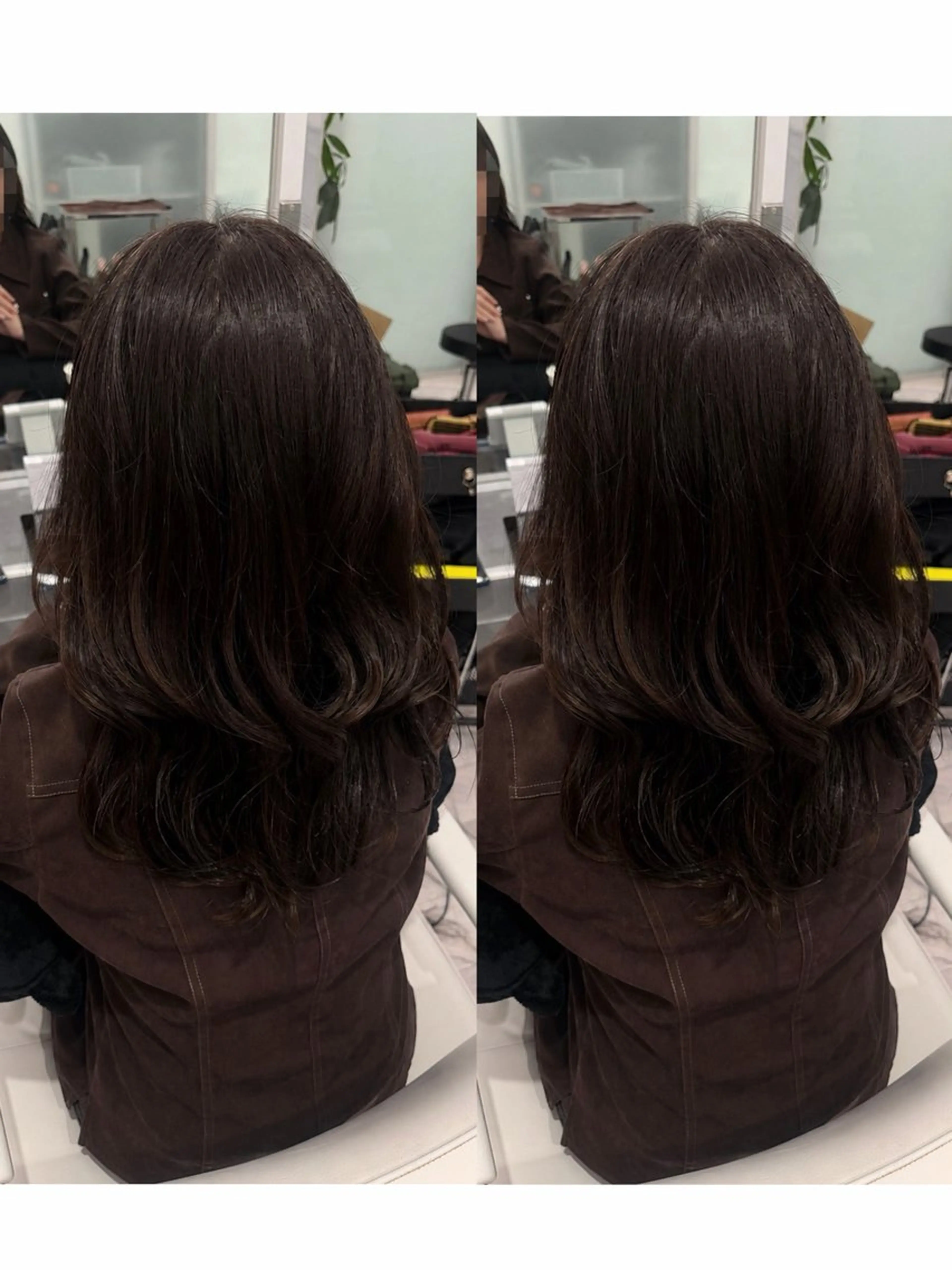 セミロング カラー カット ヘアカラー トリートメント 池袋/髪質改善/ 艶カラー/koikiのヘアスタイル