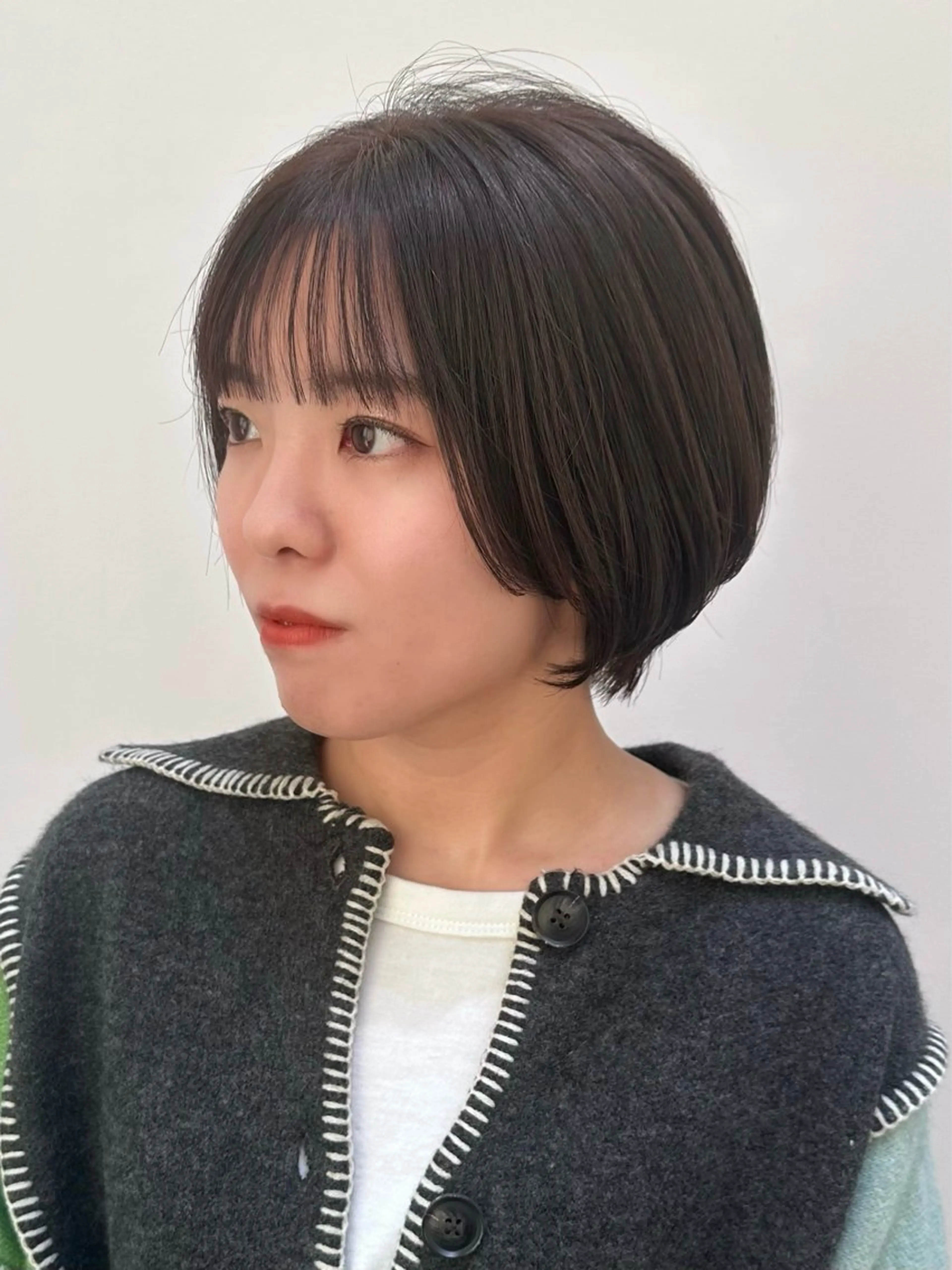 ショート カラー ショートヘア カット ヘアカラー recipe 黒木 彩那のヘアスタイル