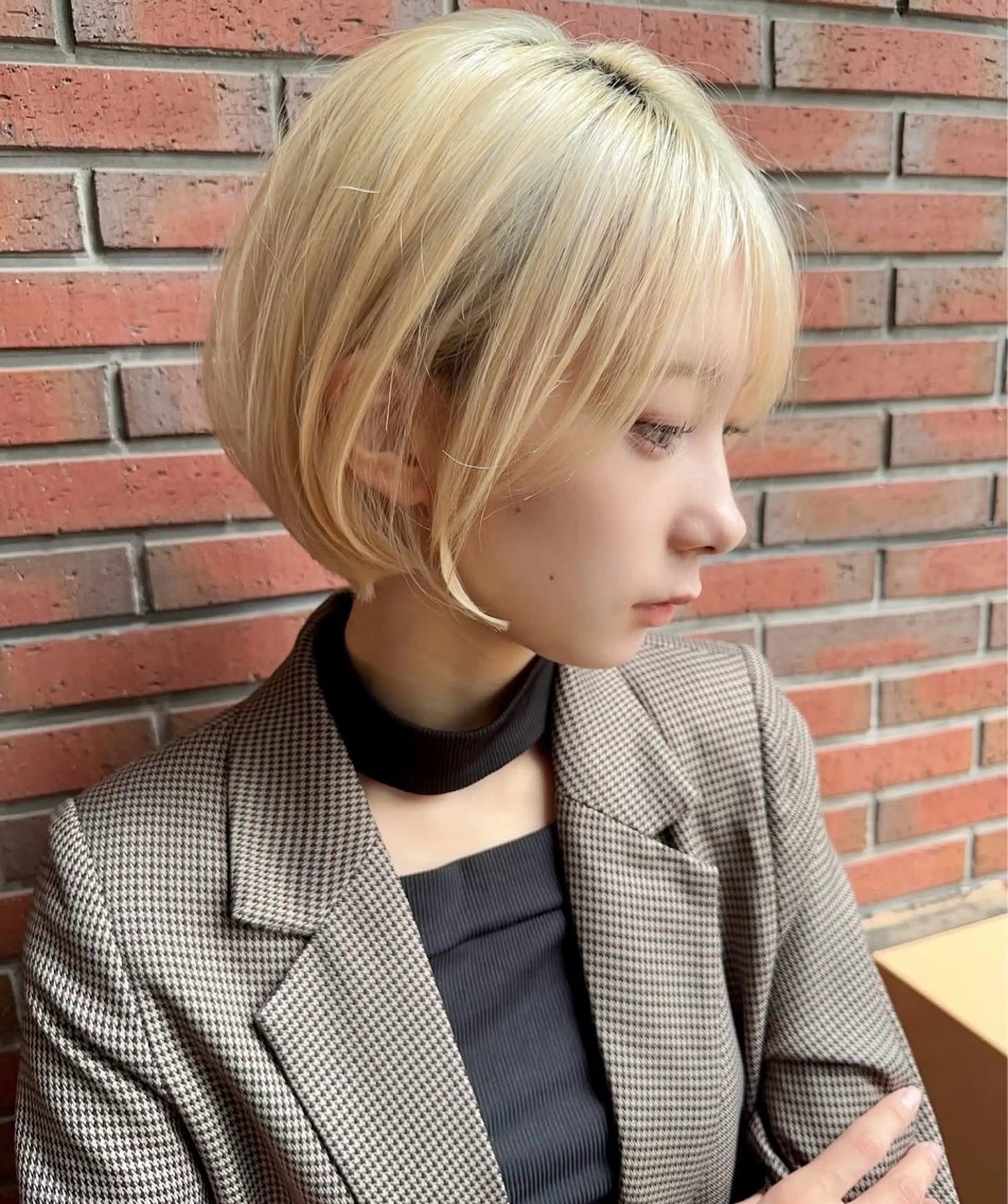 🩷かわいい🩷似合わせ骨格矯正ショートカット✨➕🫧艶トリートメント🫧の写真