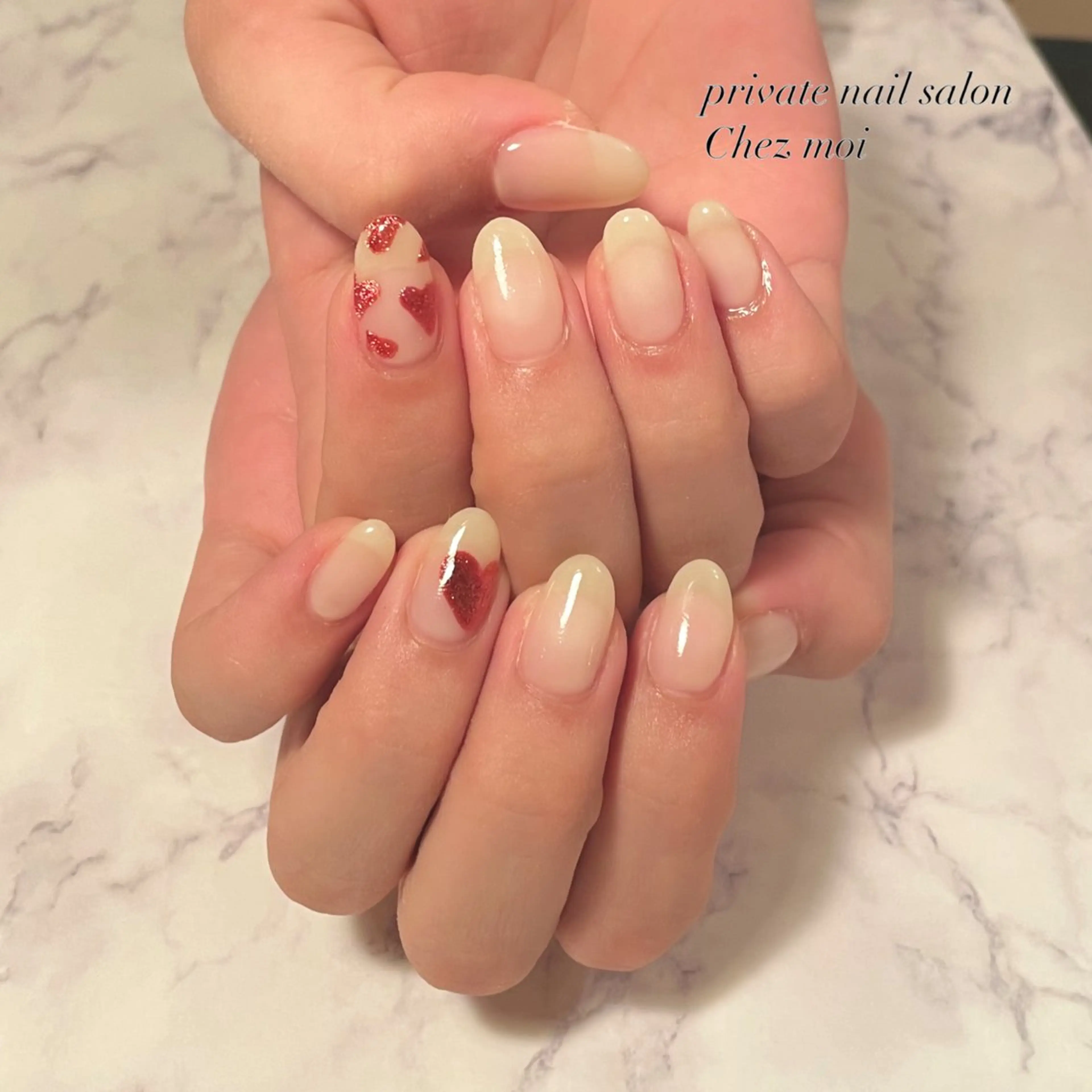 ネイル ハート KOMINE TOMOKOのネイルデザイン