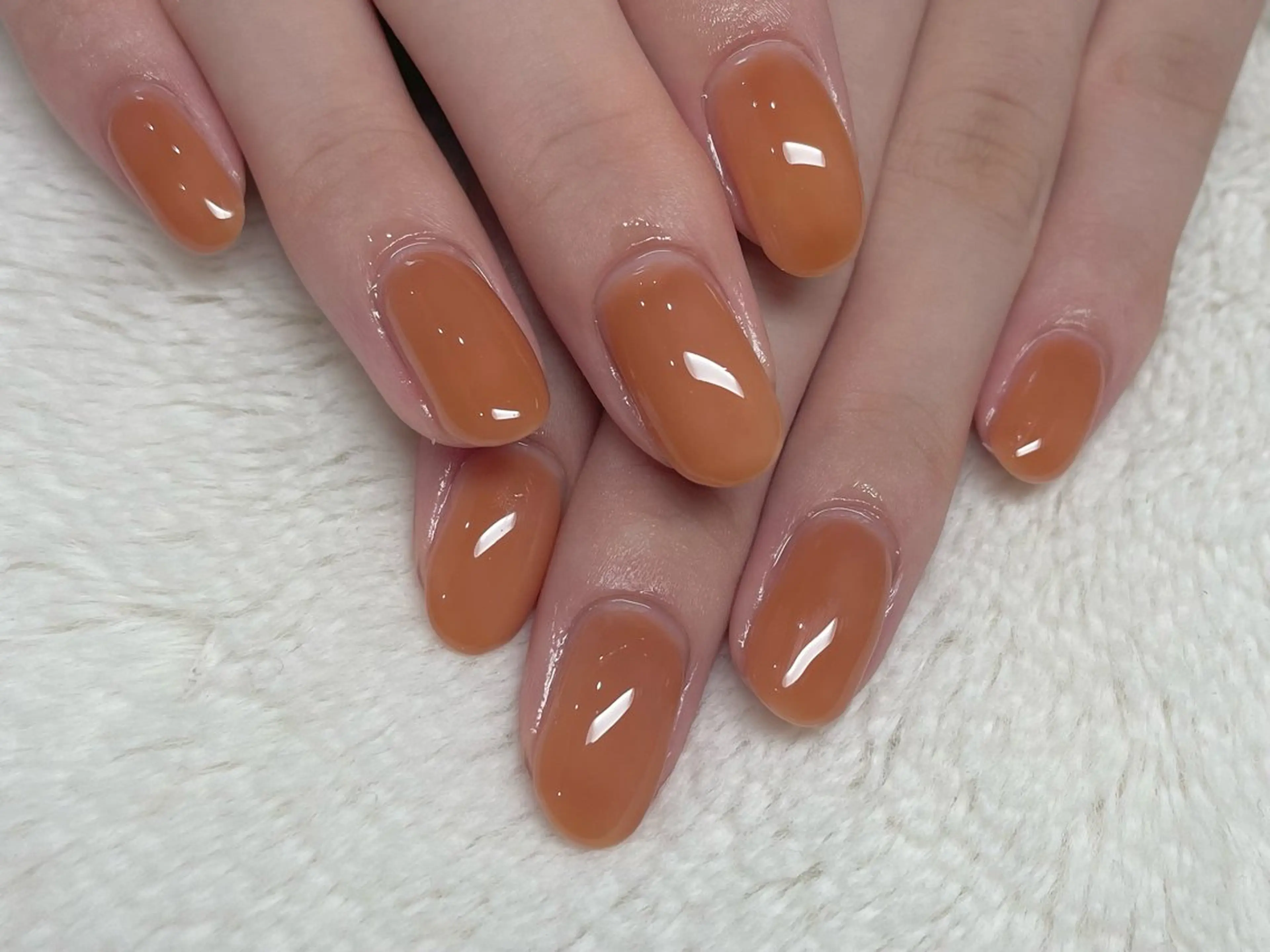 ネイル ワンカラーネイル ハンドネイル riri-nail Rie Endoのネイルデザイン