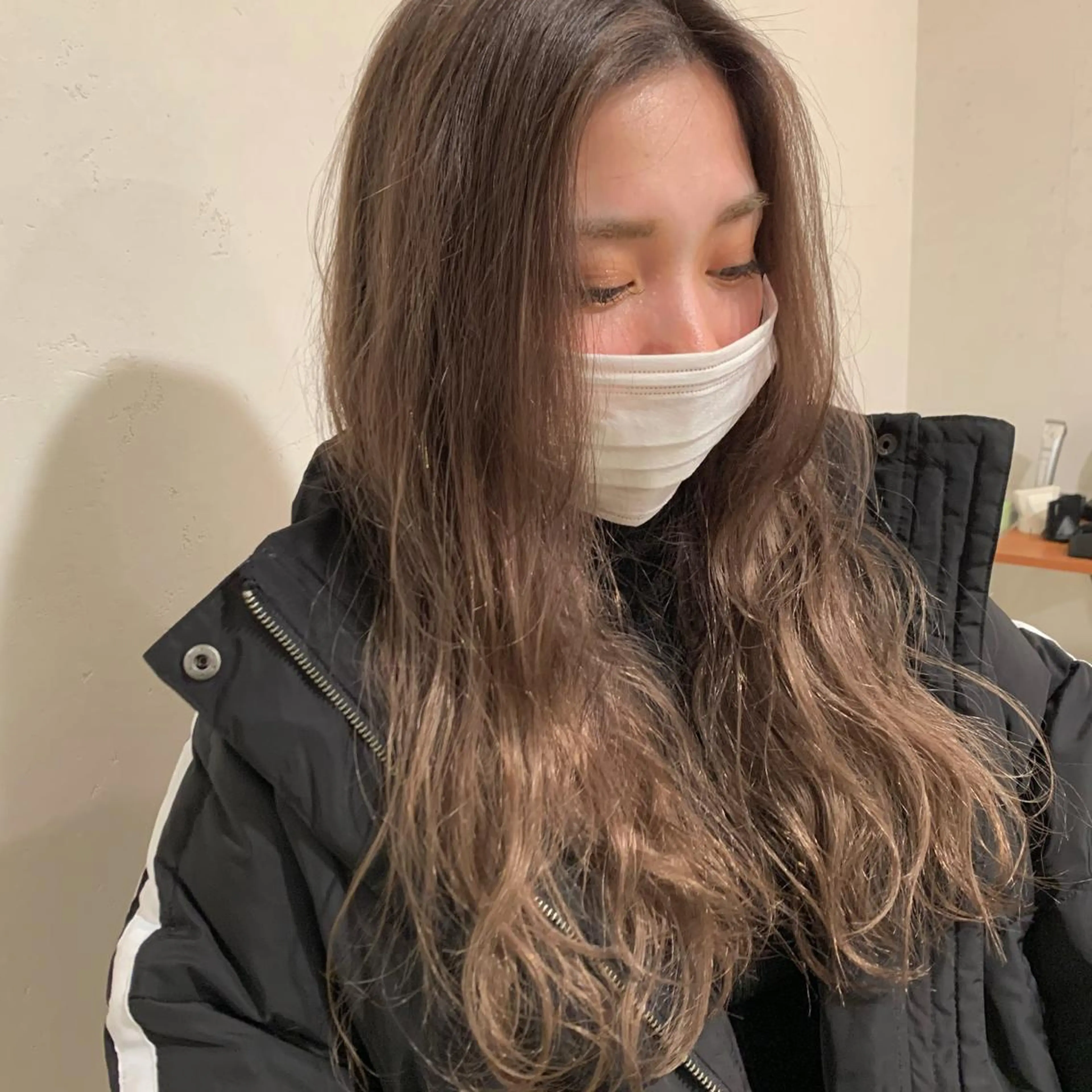 ロング 平居 リサのヘアスタイル