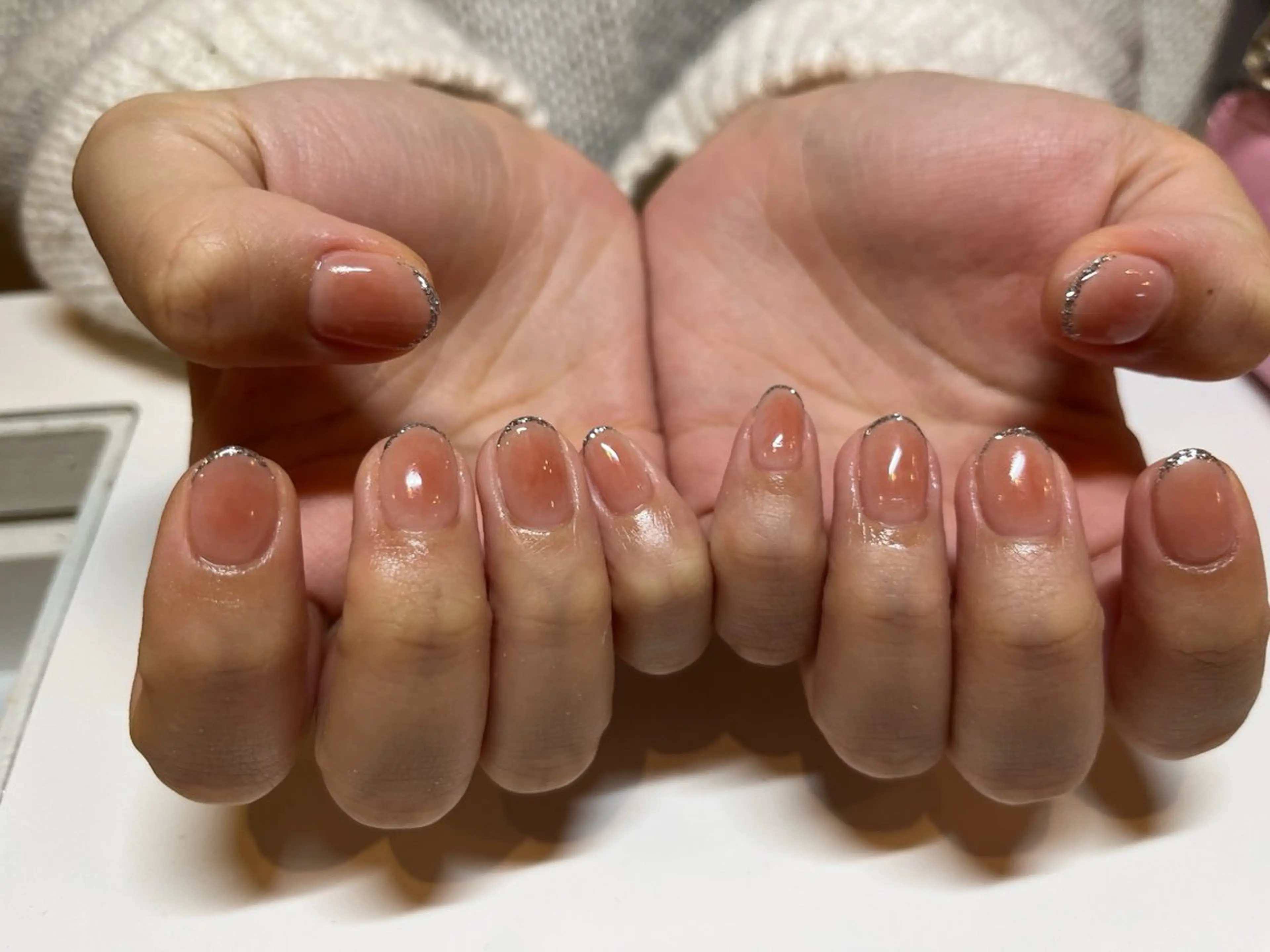ネイル チークネイル ハンドネイル Merry nail 個人サロンのネイルデザイン