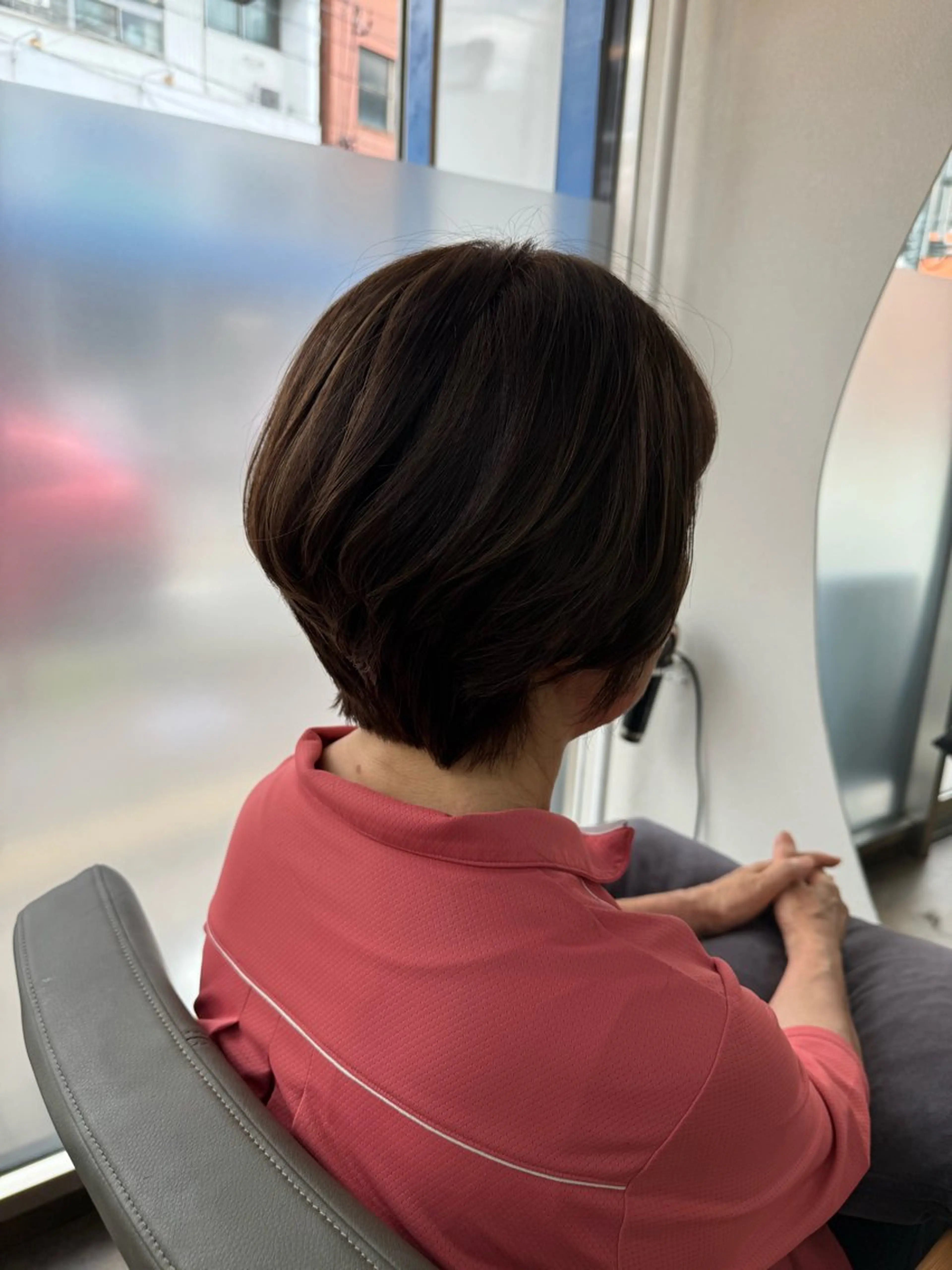 ショート ショートヘア リク/韓国風/レイヤ ー／ボブ／ショートのヘアスタイル