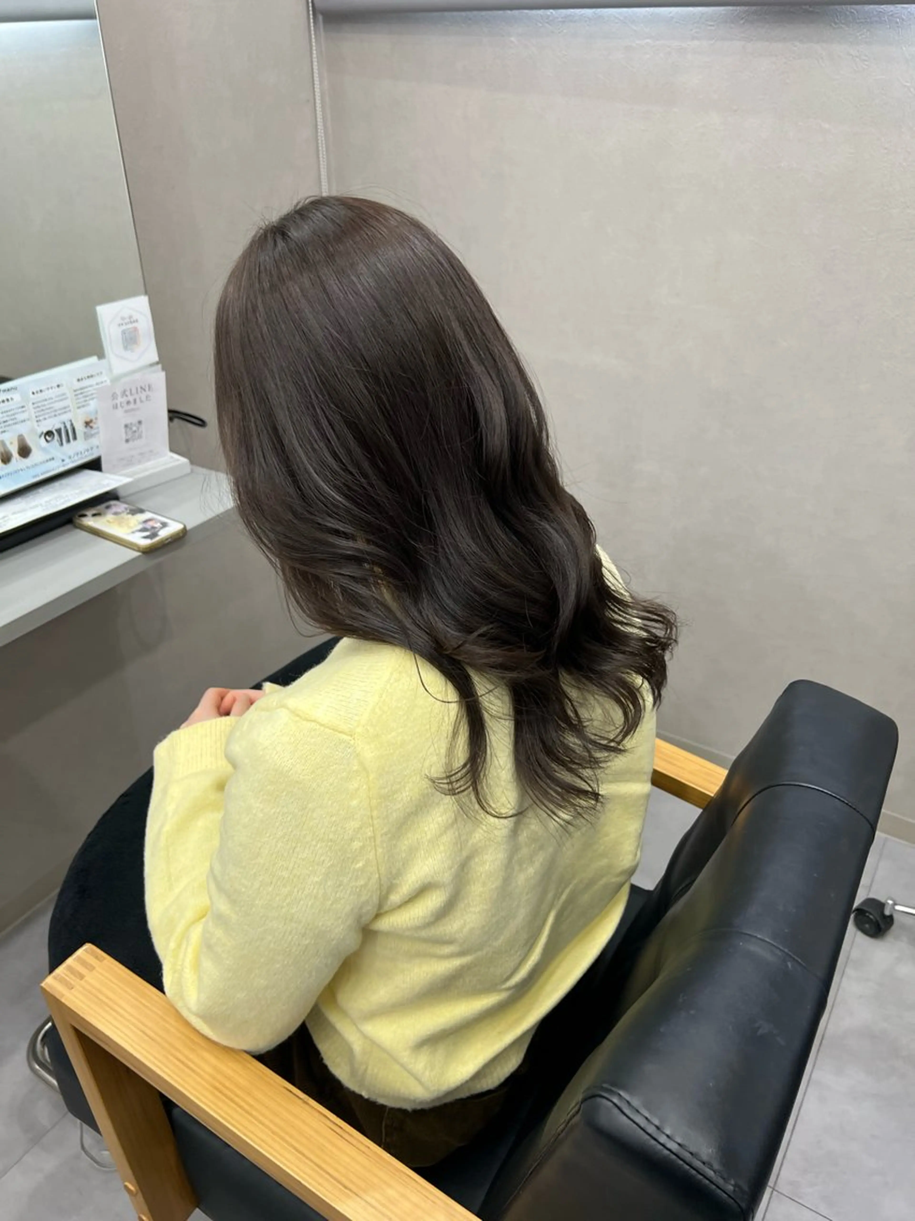 セミロング カラー ブラウンカラー オリーブブラウン デート PALO / もも🍑のヘアスタイル