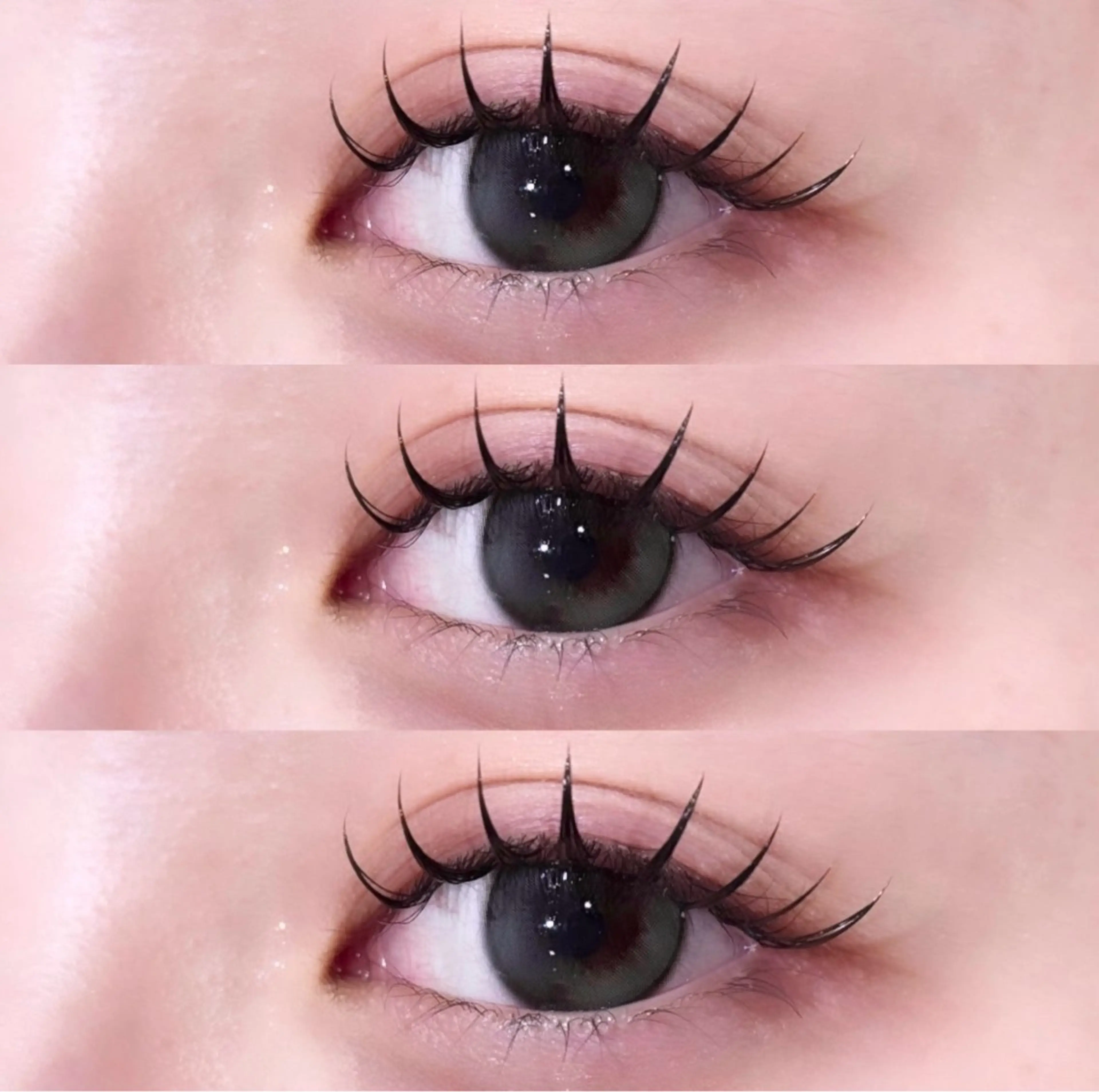 マツエク・マツパ 𝐥𝐚𝐲𝐞𝐫 韓⛓️ ブリーチのヘアスタイル