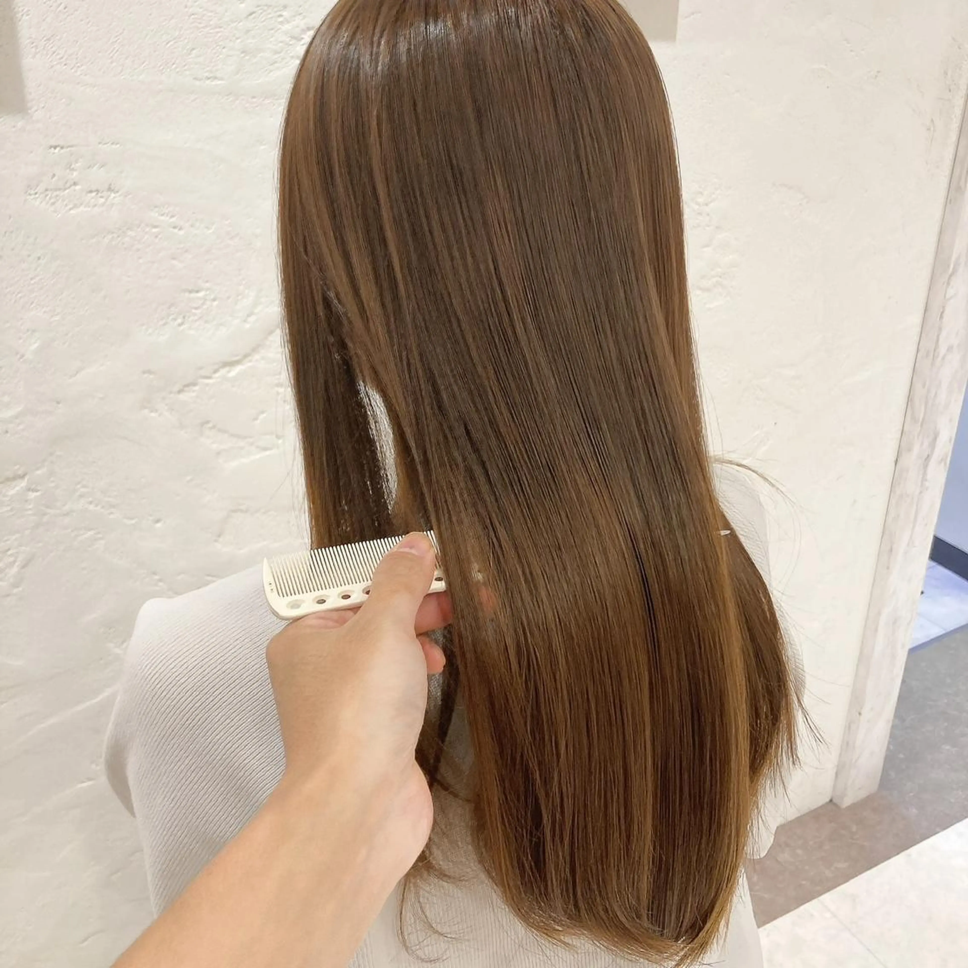 ロング 💎ReFaで作る 髪質改善💎のヘアスタイル