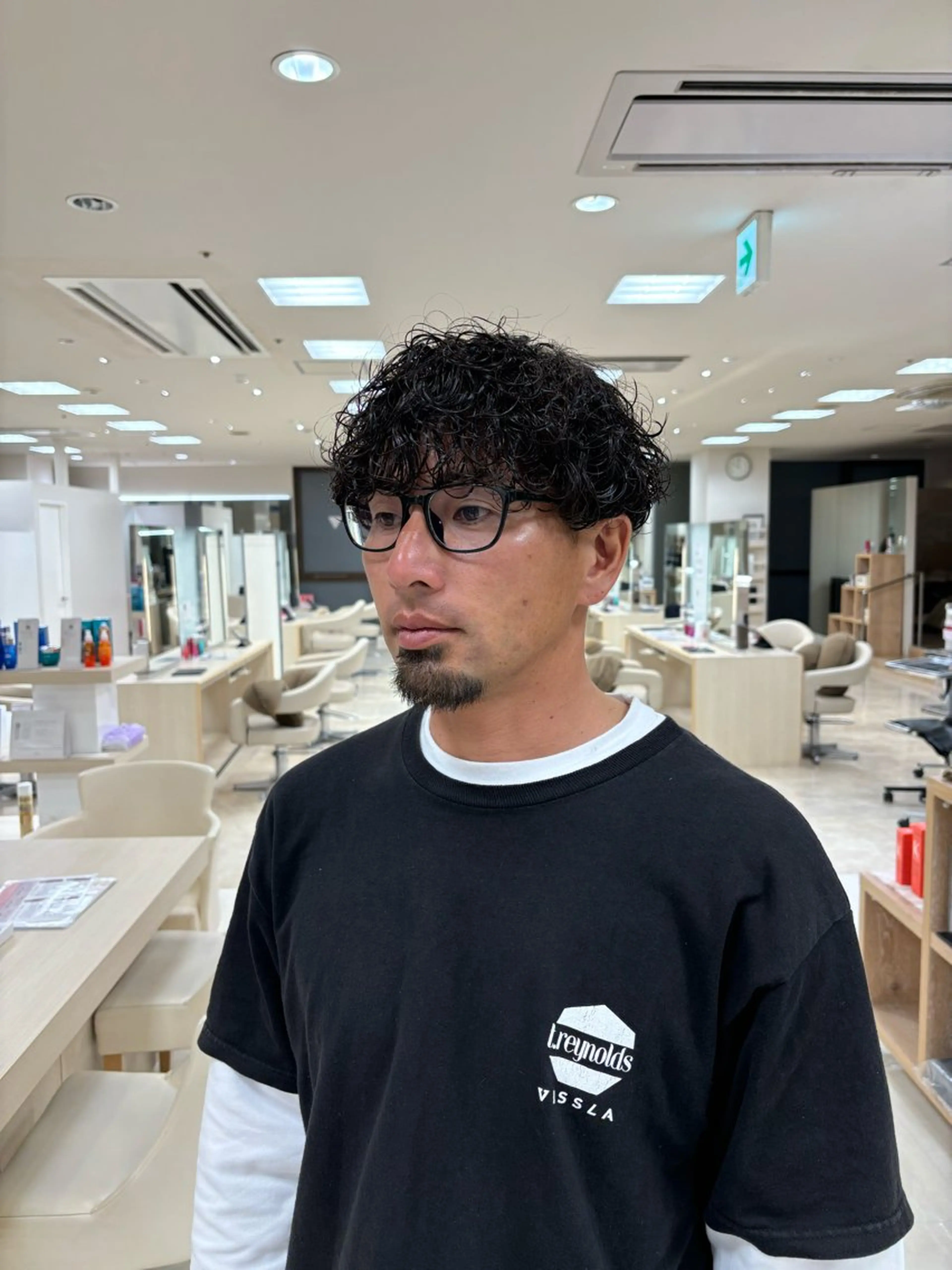 パーマ メンズ カット パーマ トリートメント 湘南/メンズパーマ/ ハイライト/ユチカのヘアスタイル