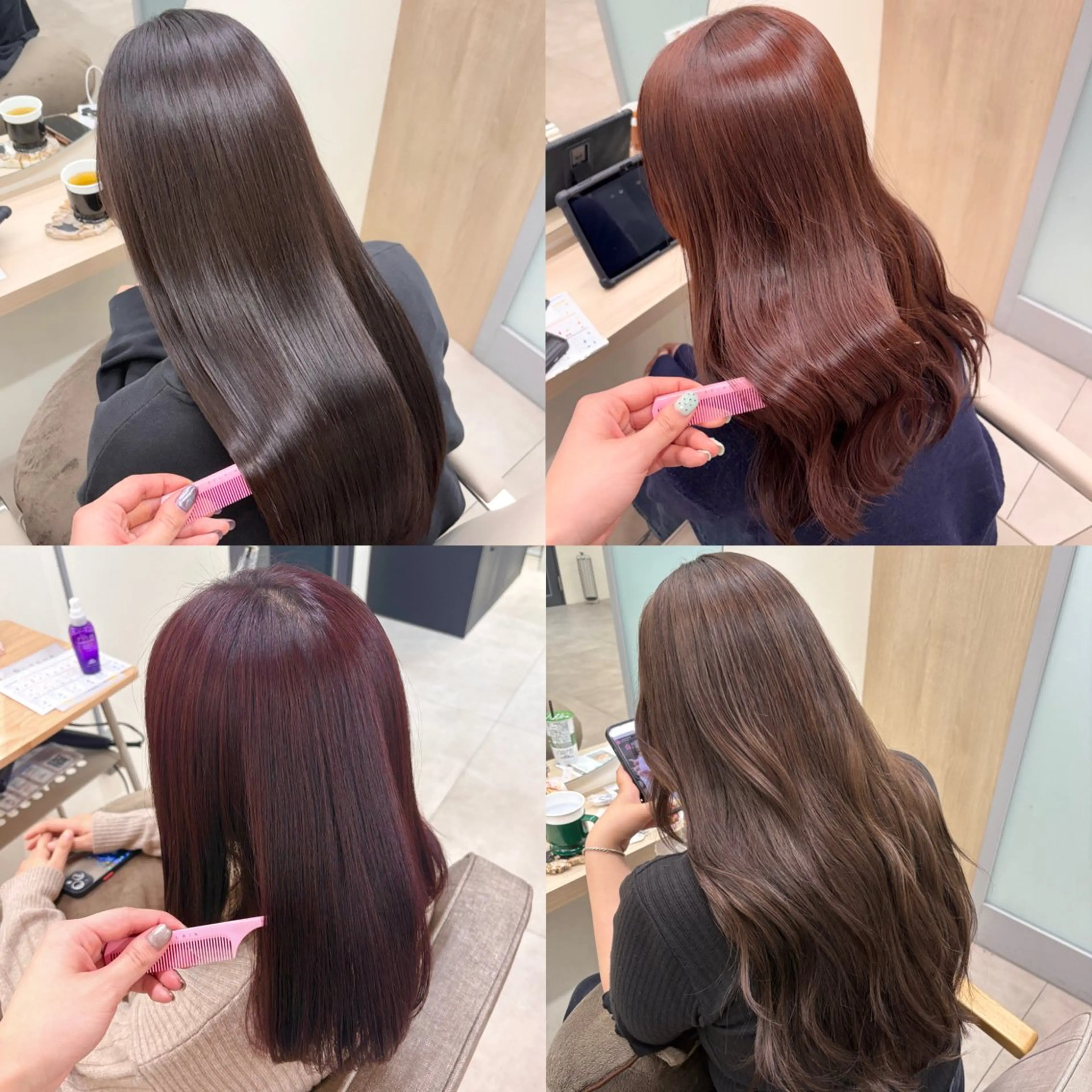 【限定メニュー🌸】ワンカラー＋Aujuaトリートメント4stepの写真