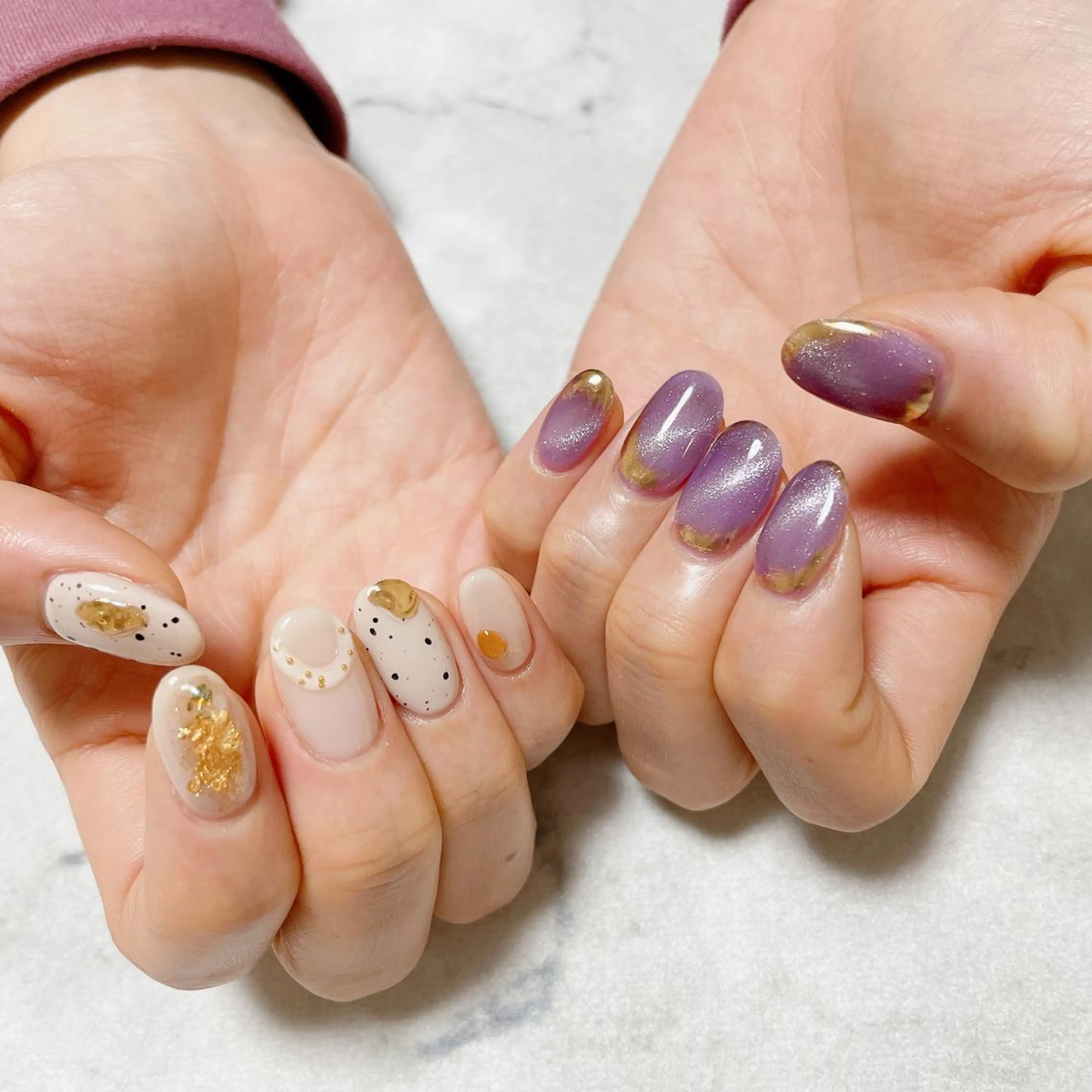 ネイル ニュアンスネイル Jeremy ♡ HARUKAのネイルデザイン