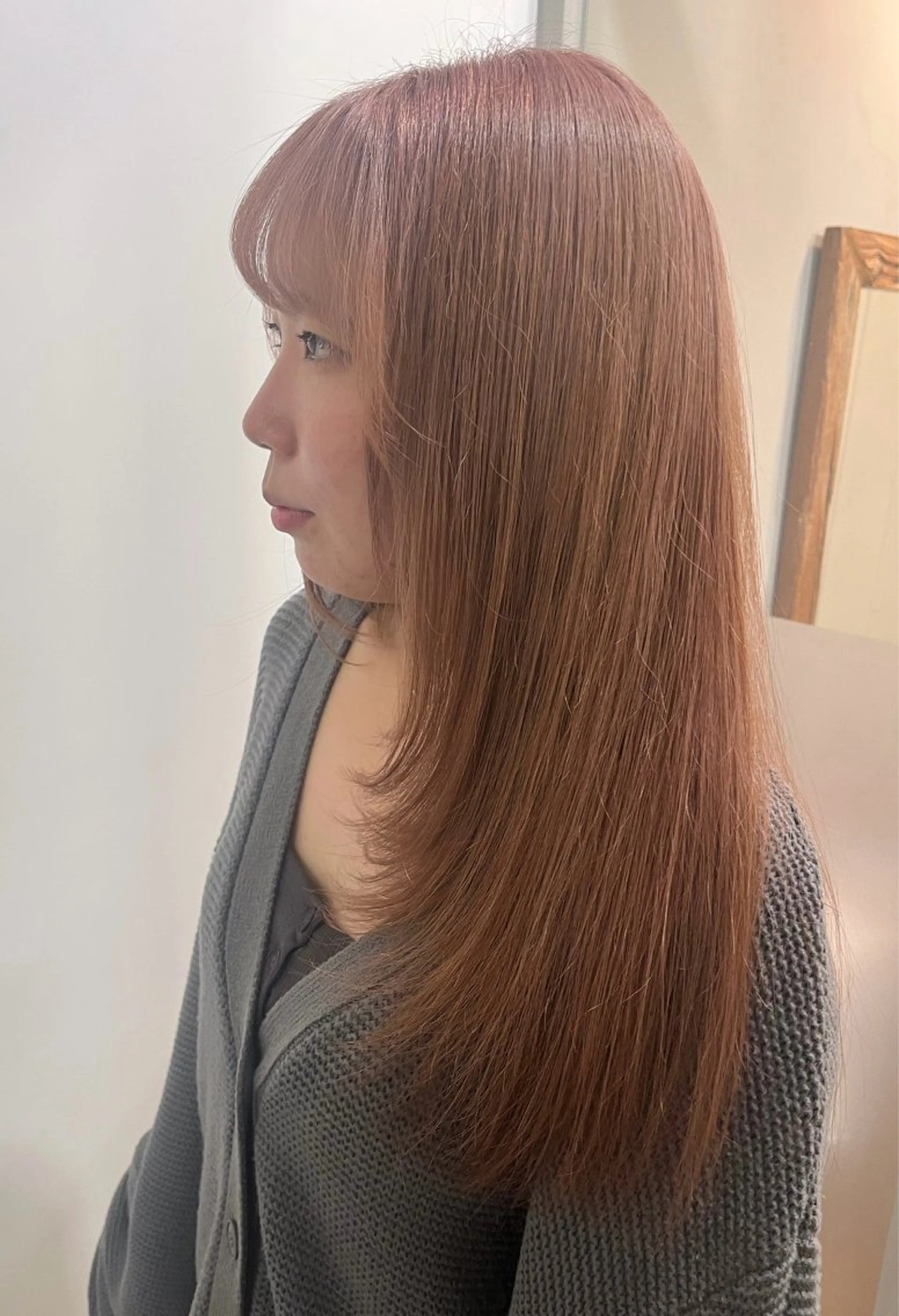 ロング レイヤーカット さとう ちほみ🐼のヘアスタイル