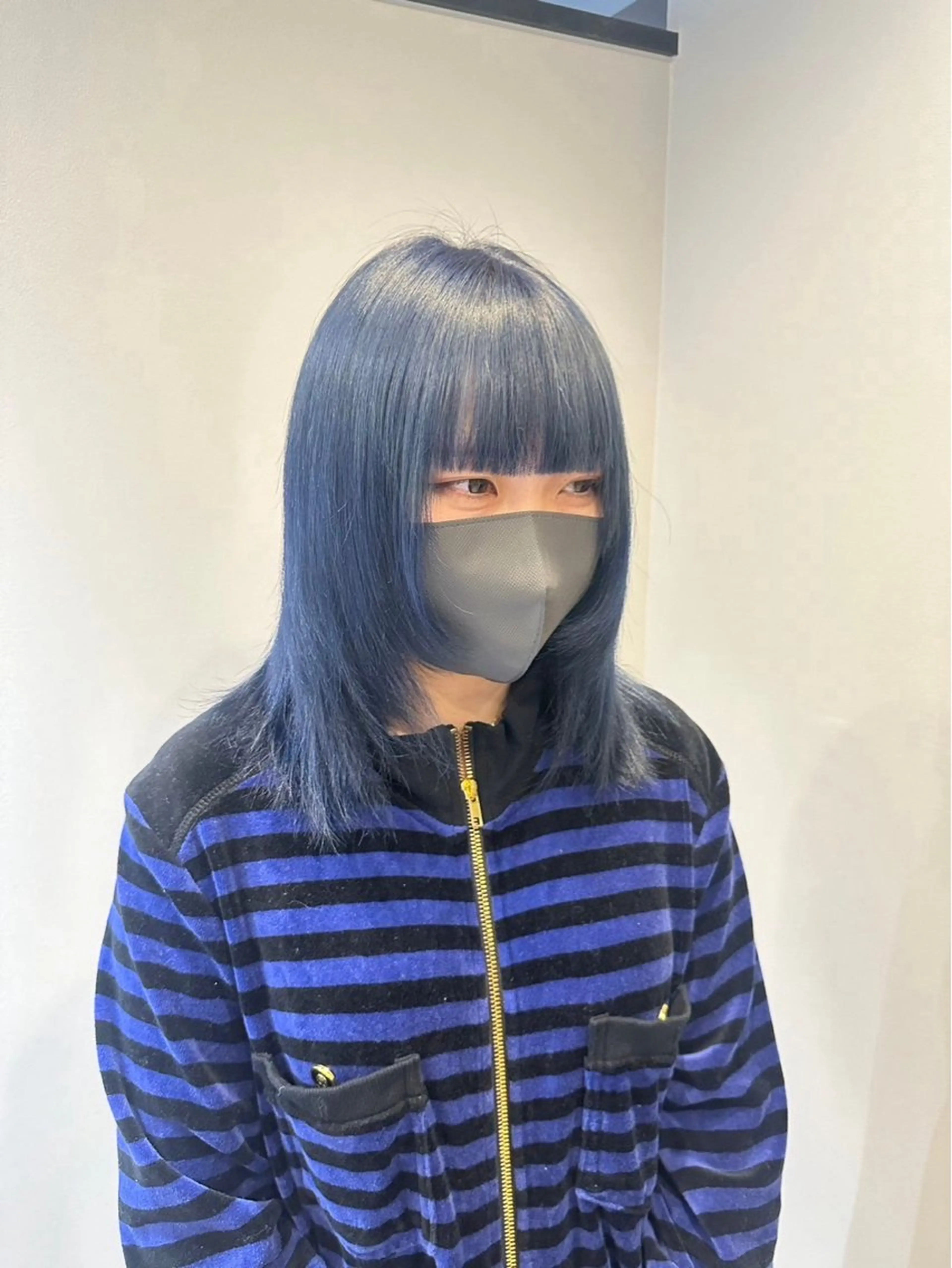 ミディアム ヘアカラー 💎ケアブリーチ💎 艶カラー/ふうとのヘアスタイル