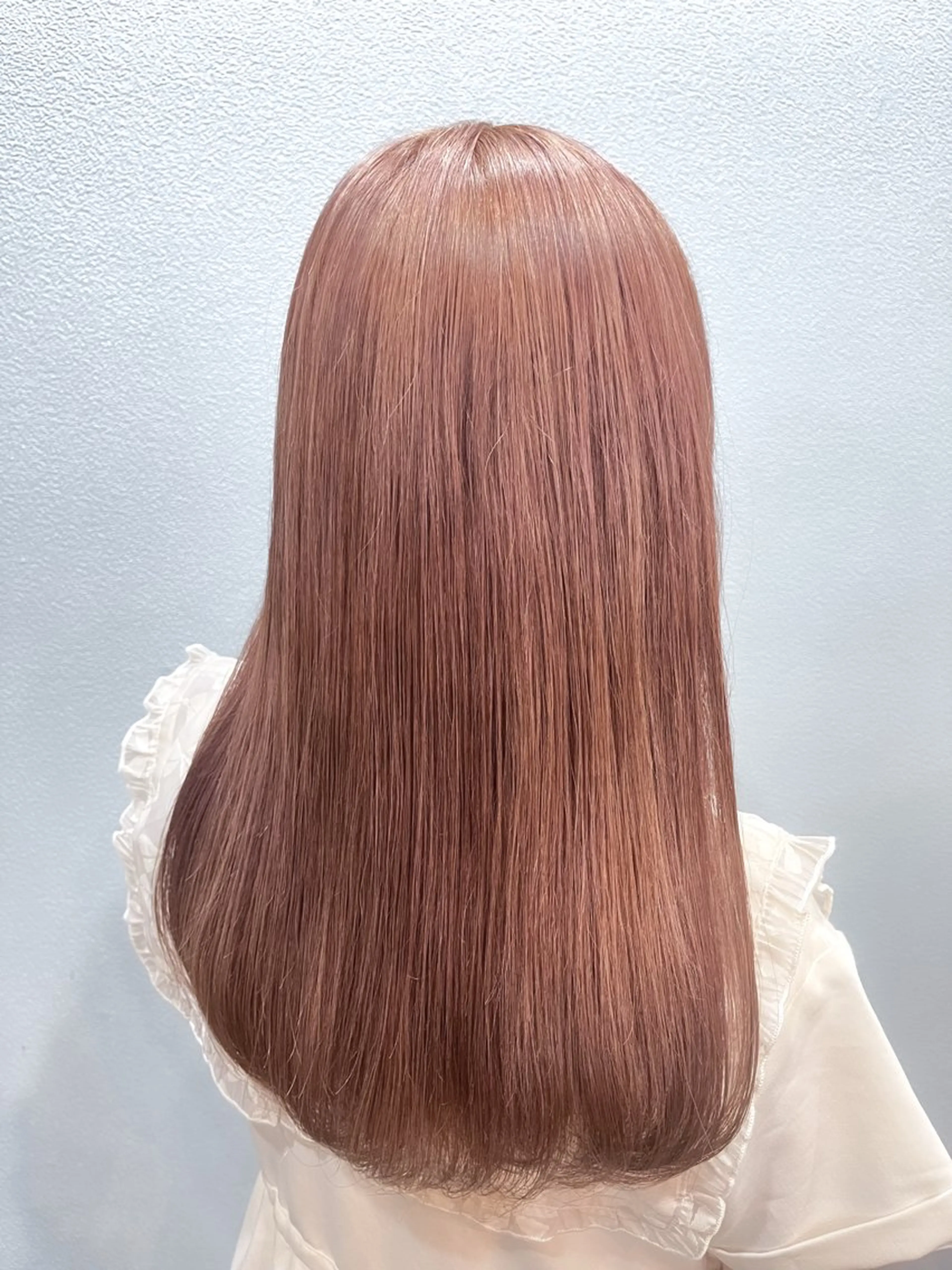 ロング カラー カット ヘアカラー トリートメント ハイトーン/韓国風/ 艶髪/吉祥寺のヘアスタイル