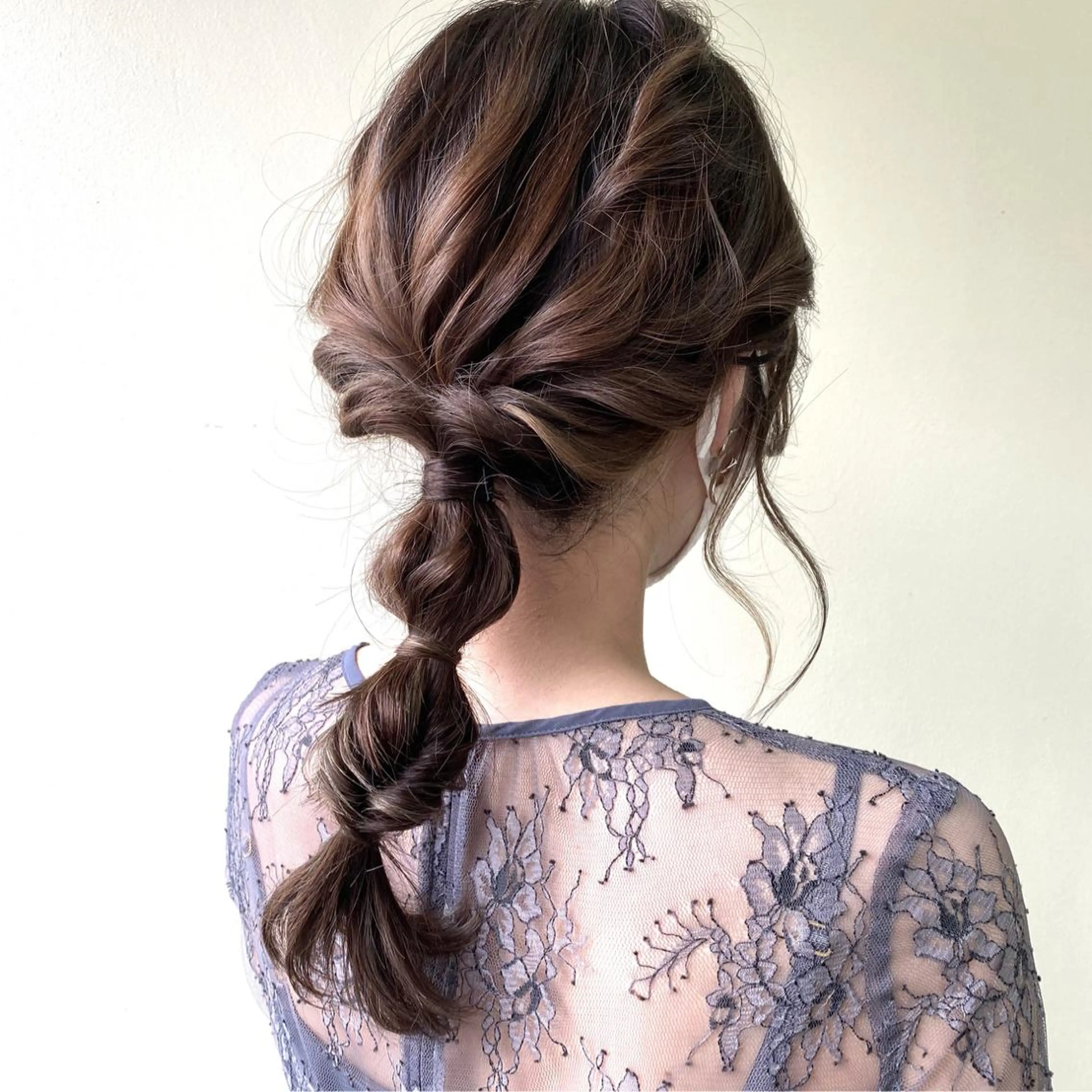 ヘアアレンジ 結婚式・ブライダル ヘアセット レイヤーカット 🇰🇷SAYAのヘアスタイル