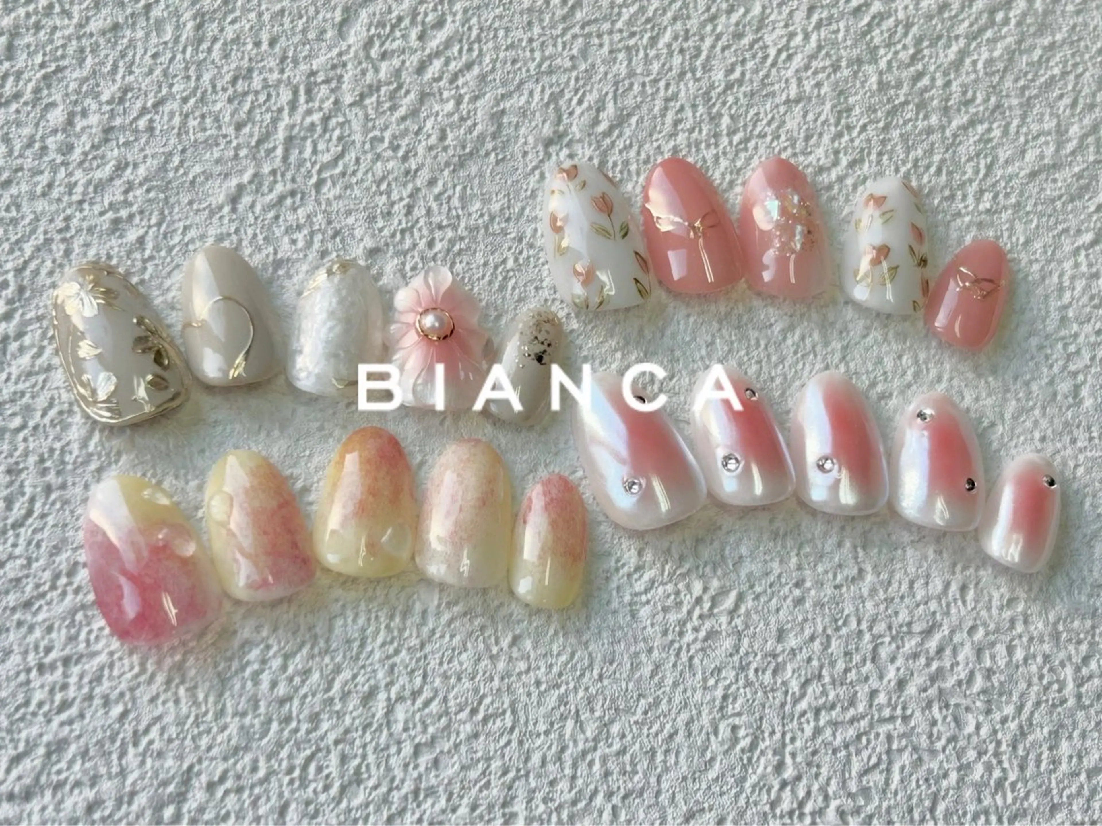 ネイル 春ネイル 痛ネイル🩶推し活 🤍店長sagawaのネイルデザイン