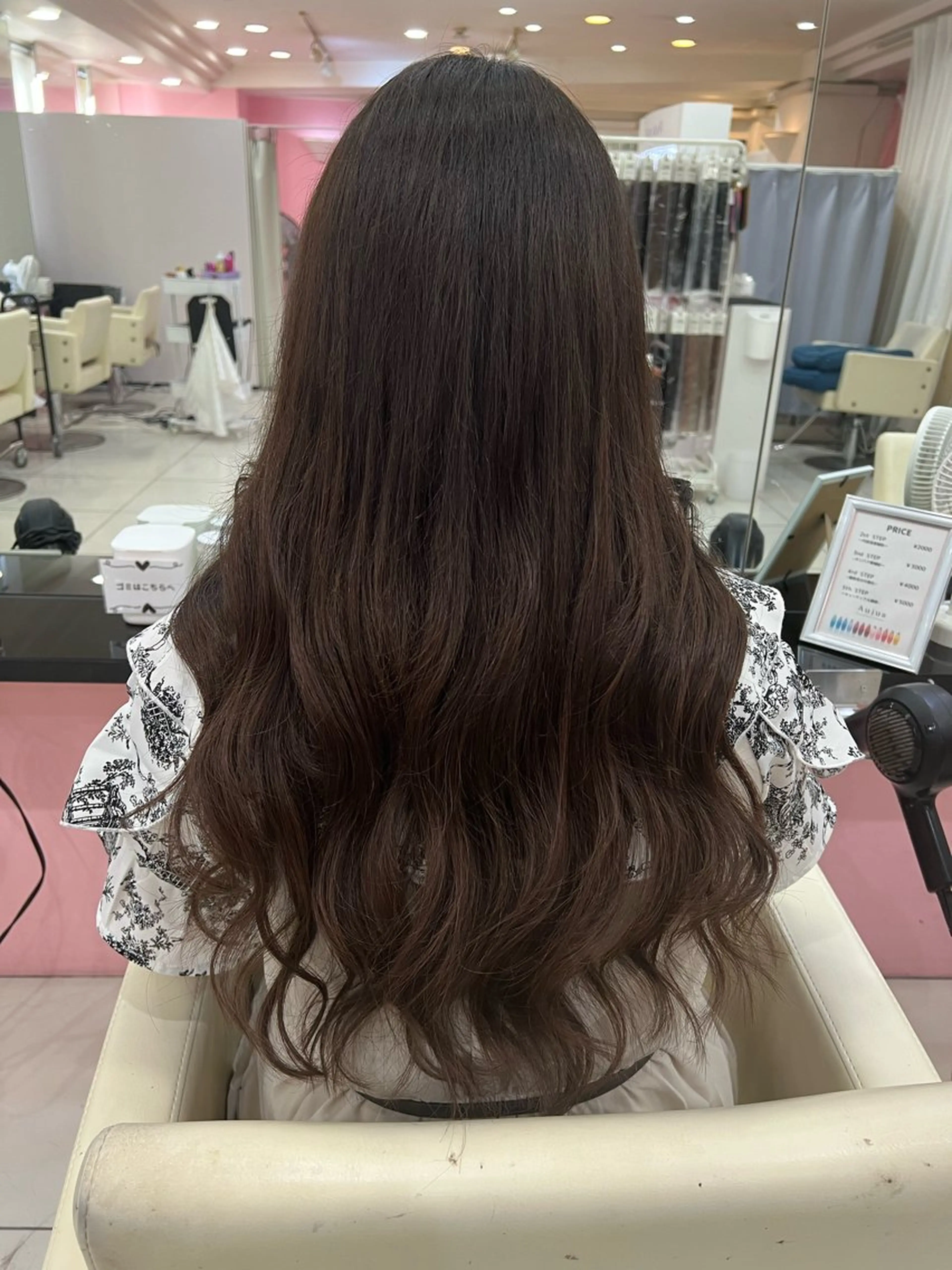 ロング カラー season エクステ/ヘアカラーのヘアスタイル
