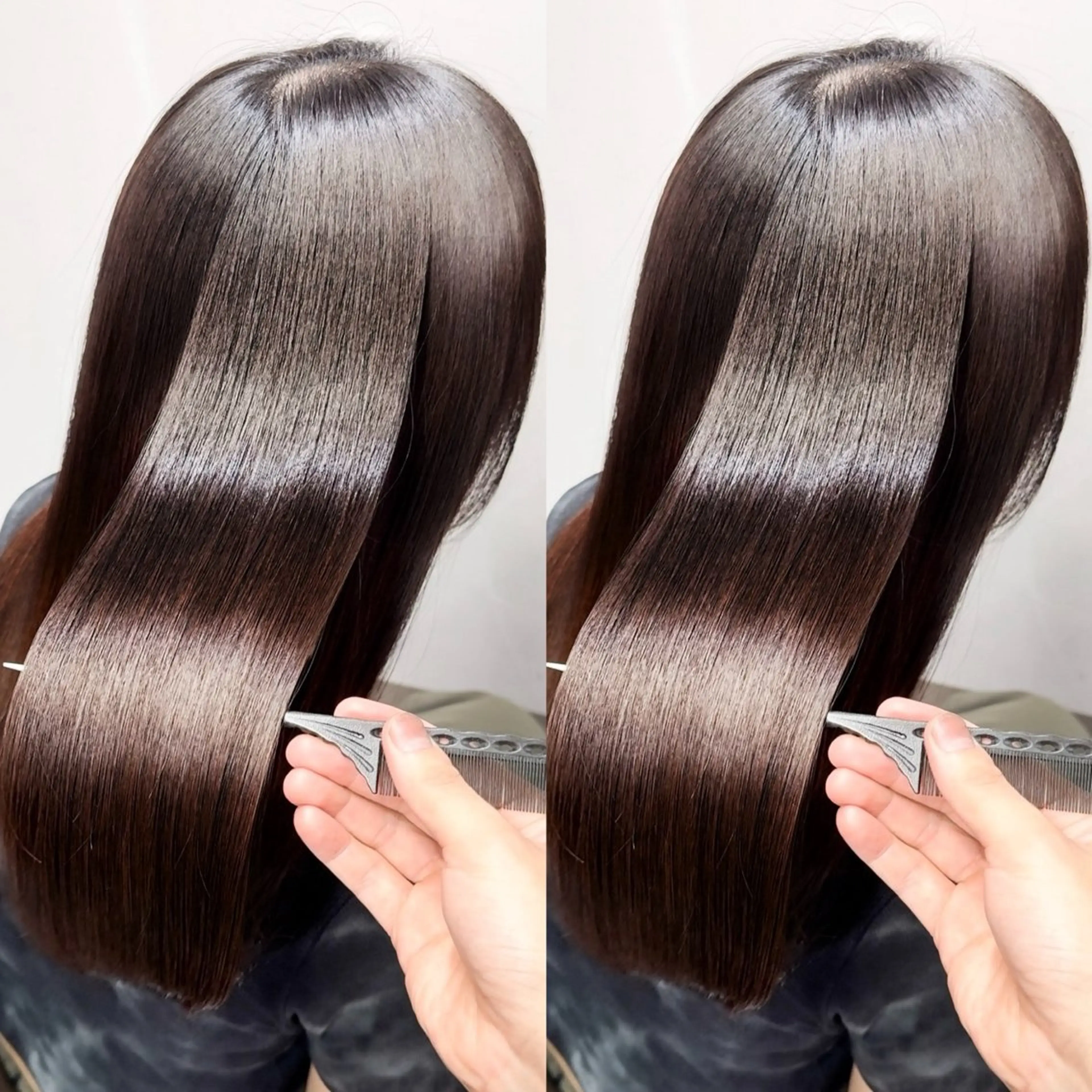 ロング カラー 髪質改善 韓国風ヘア トリートメント カット 縮毛矯正 トリートメント 新宿/髪質改善支持率 No.1💍yasuのヘアスタイル