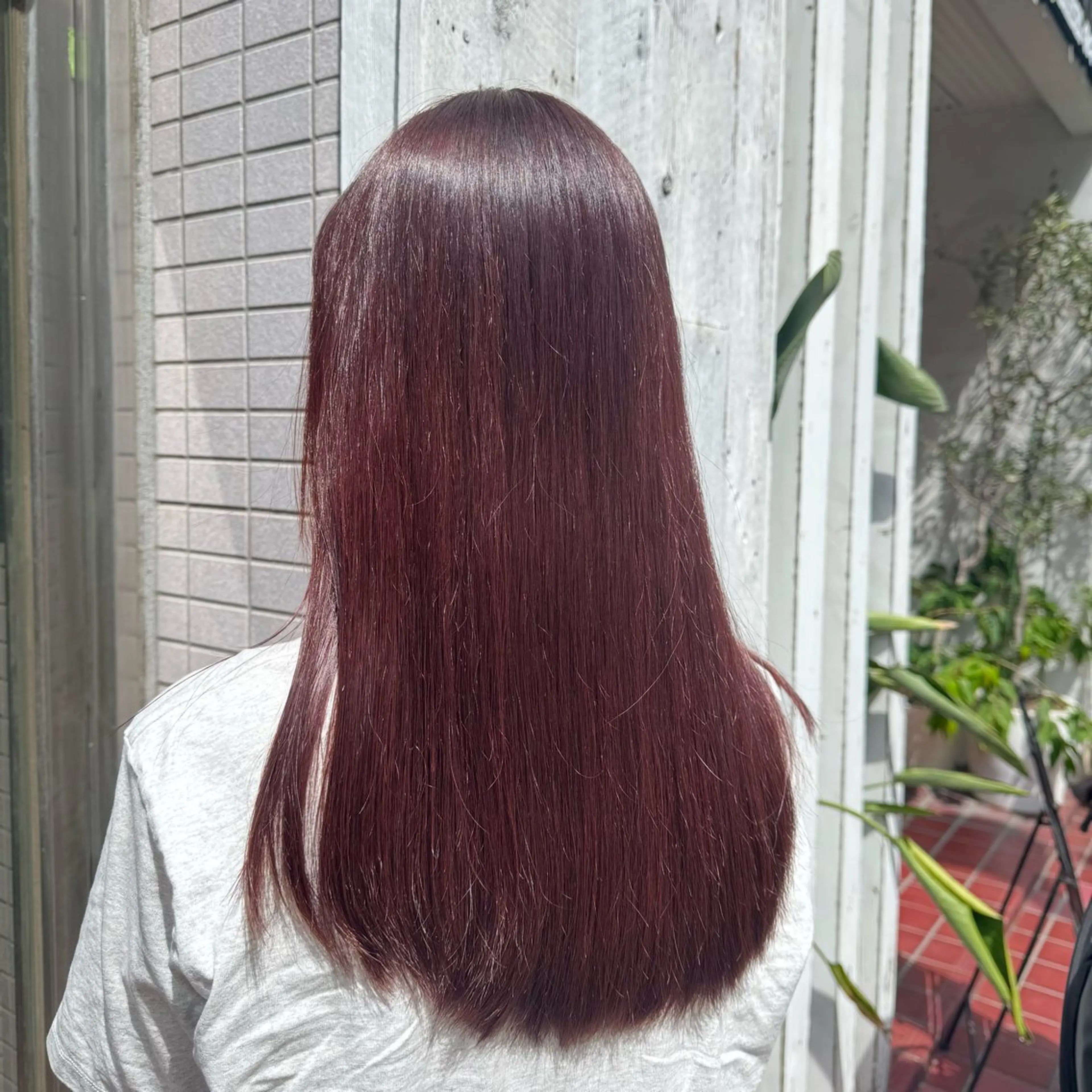 🫧🍒迷ったらこれ🍒🫧ワンカラー➕艶髪トリートメントの写真