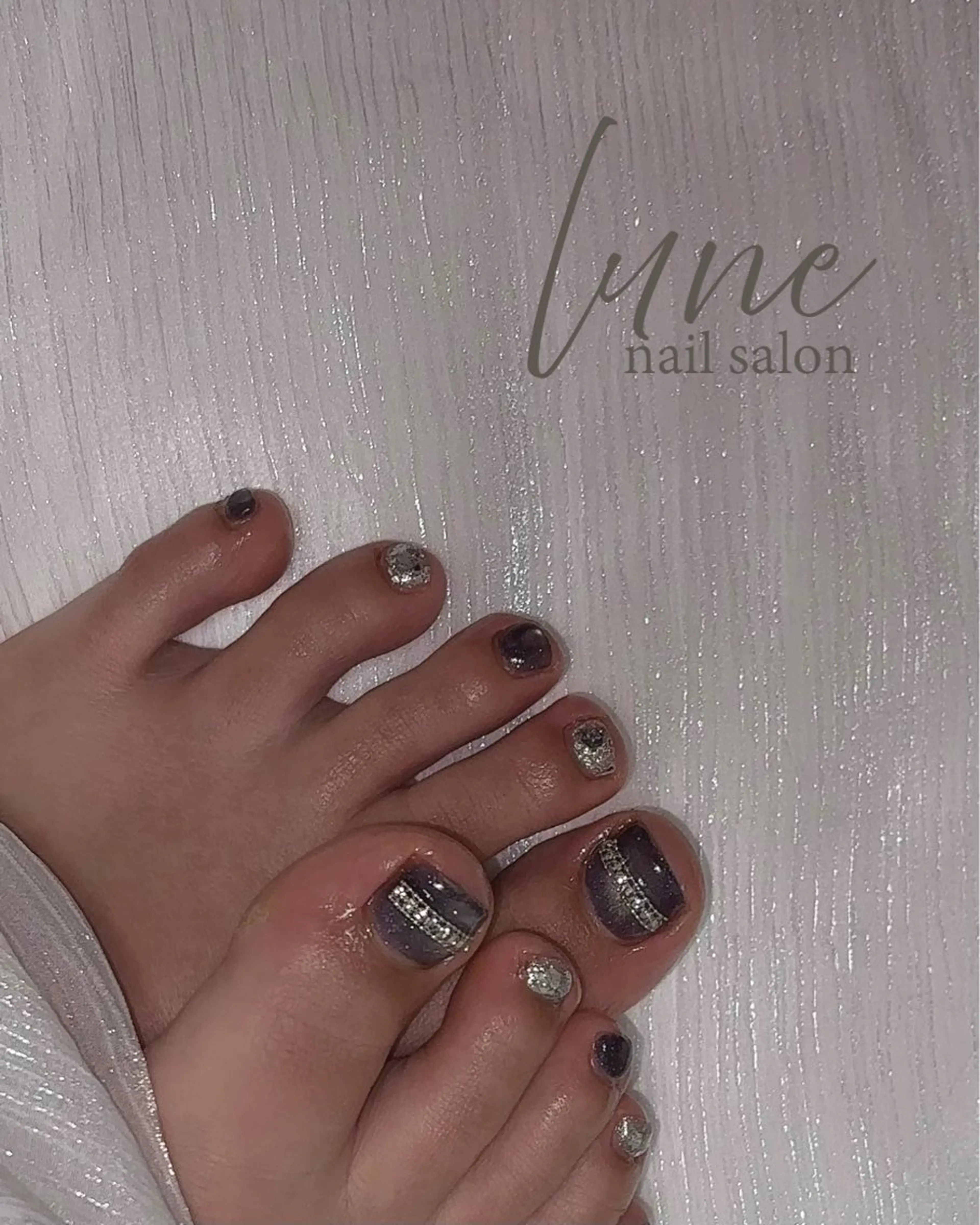 ネイル フットネイル nail salon luneのネイルデザイン