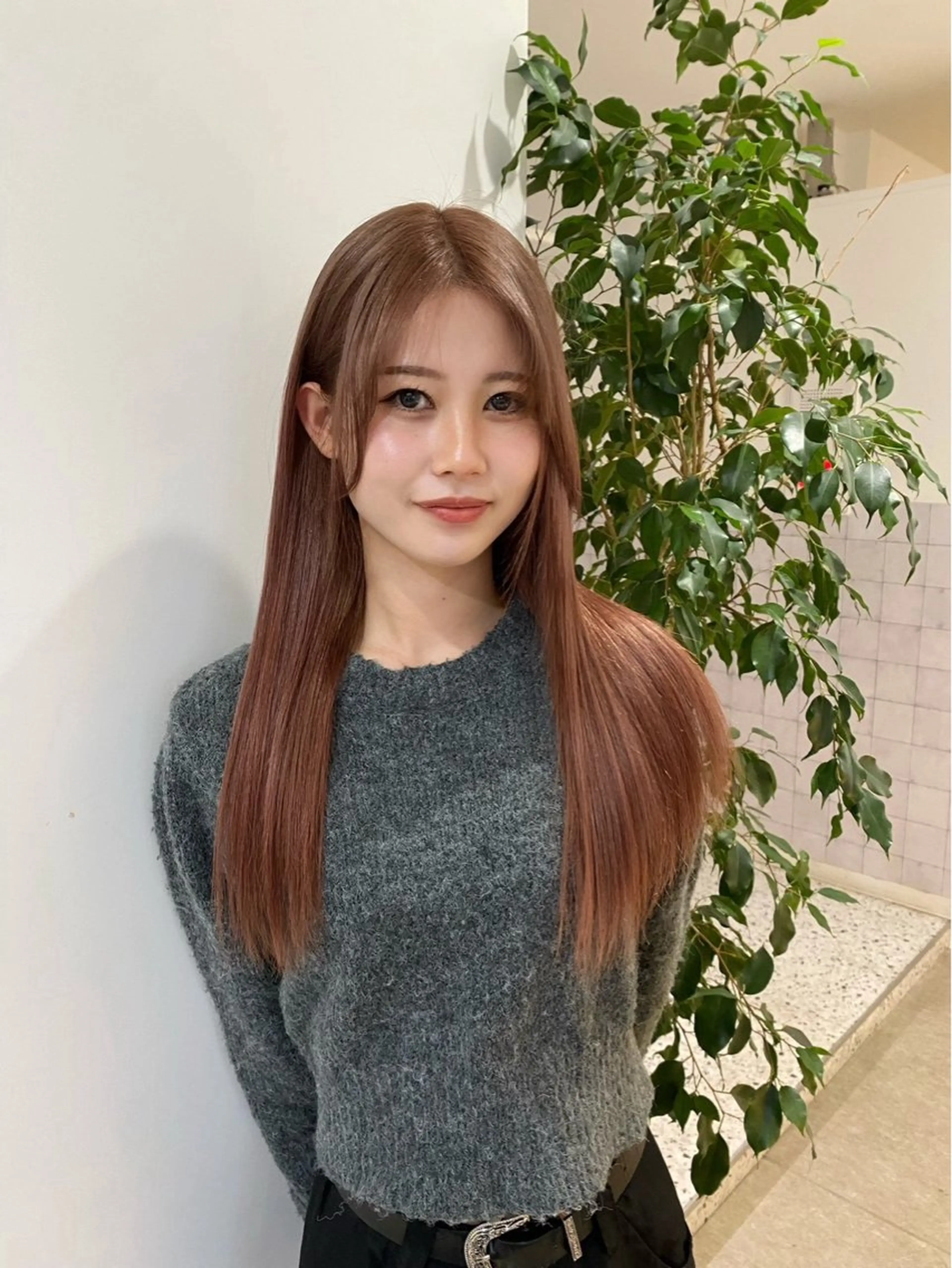 ロング カラー 透明感カラー /艶髪️♡saya♡のヘアスタイル