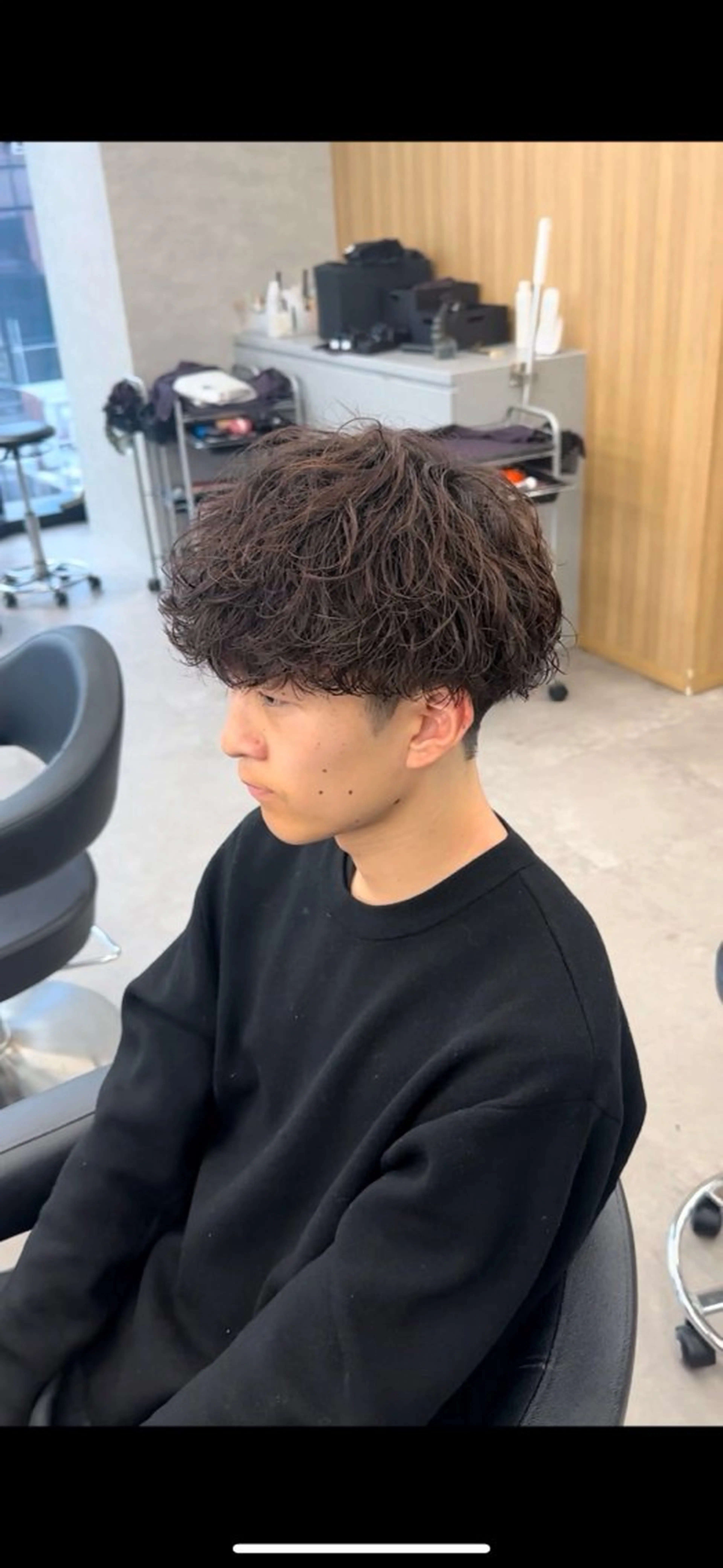 パーマ メンズ カット パーマ メンズパーマ全般/ 似合わせ/ジョウのヘアスタイル