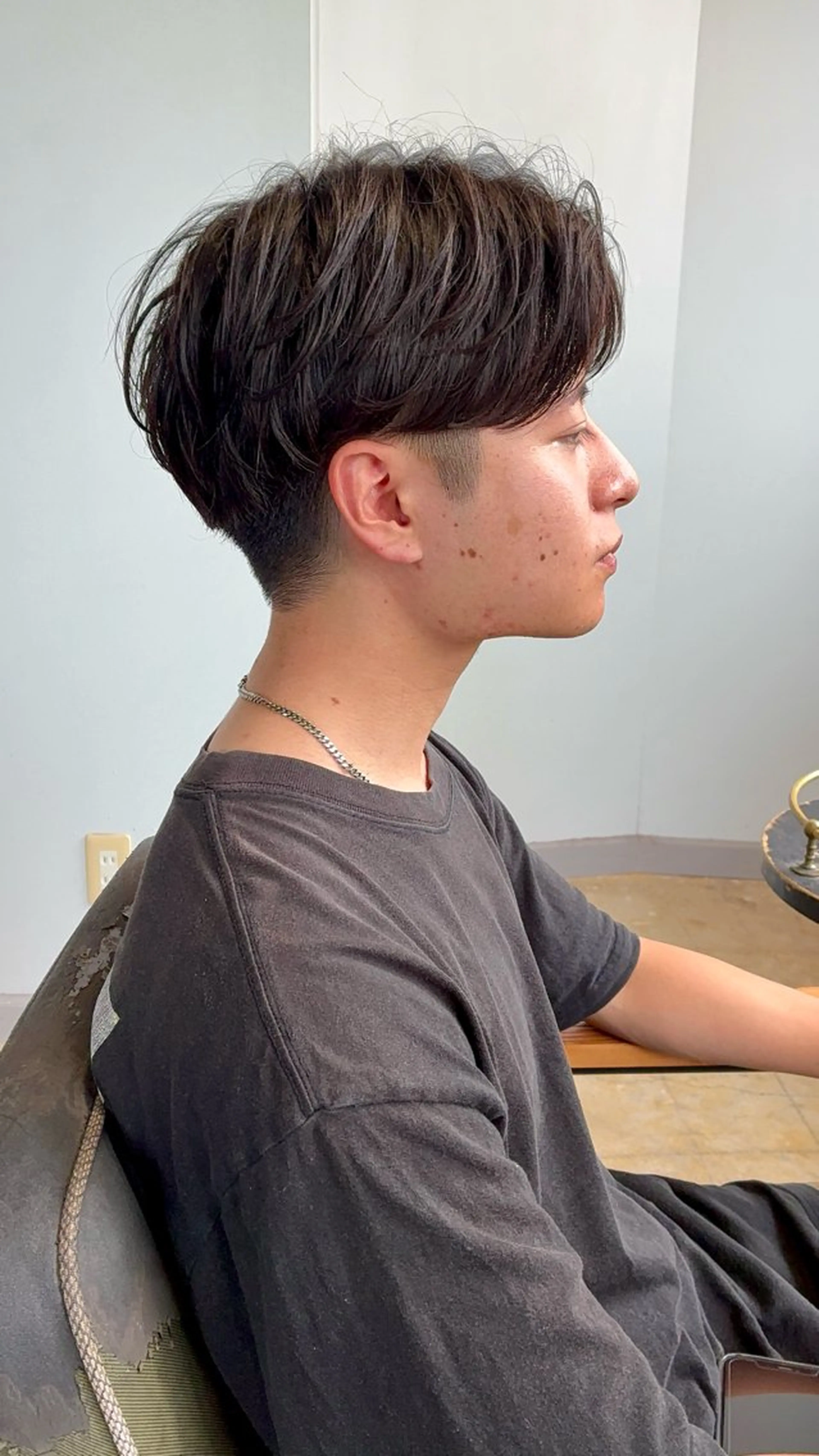 パーマ メンズ カット パーマ トリートメント 新規再来率No.1 金山/メンズパーマのヘアスタイル