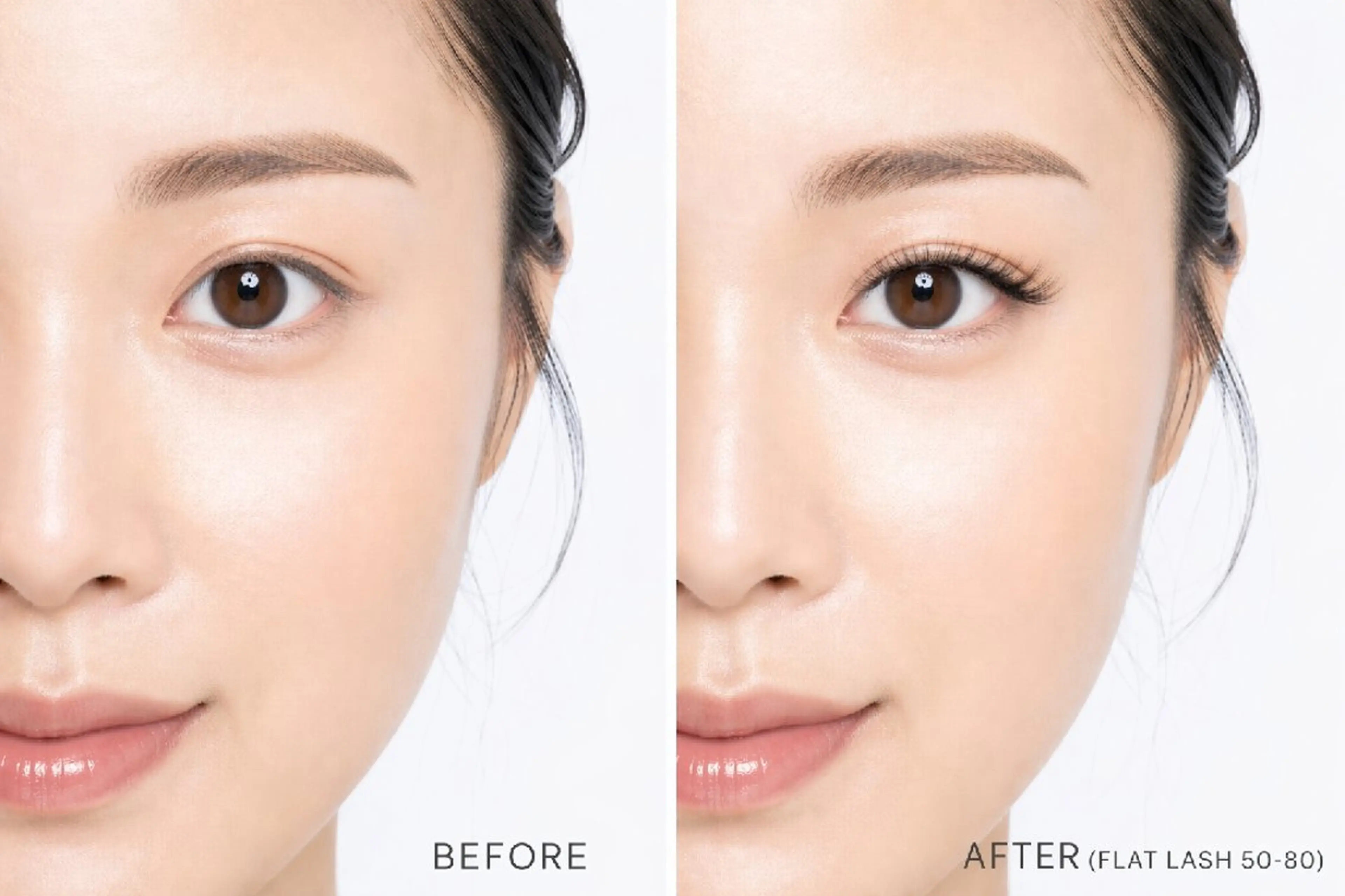 \モニター様特別価格/ フラットラッシュ90本 強化剤付き 通常価格￥6,270(税込)の写真