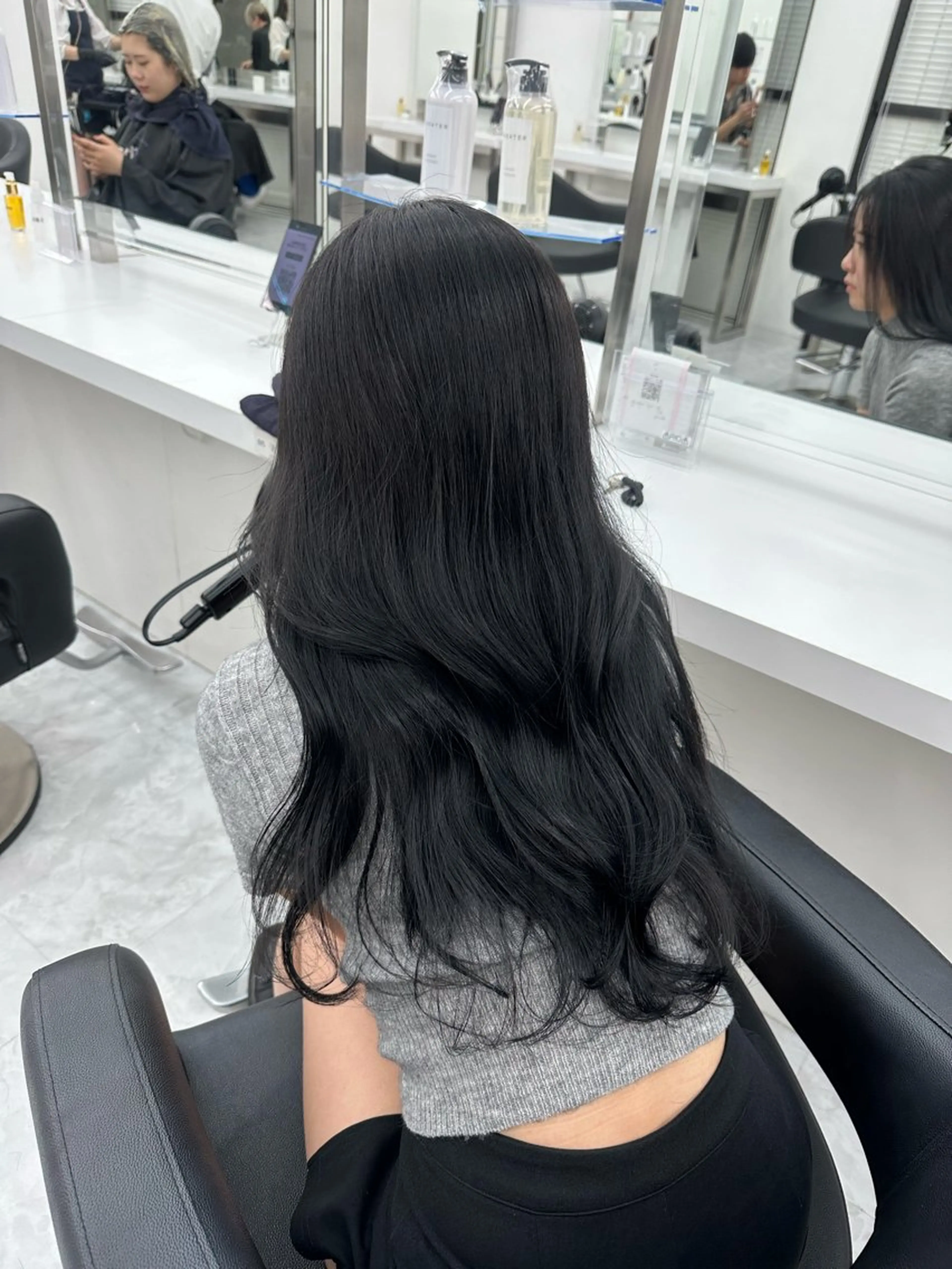 セミロング ヘアカラー トリートメント ヘッドスパ ヘアセット rio🧚🏻‍♀️ 暖色/グレージュのヘアスタイル