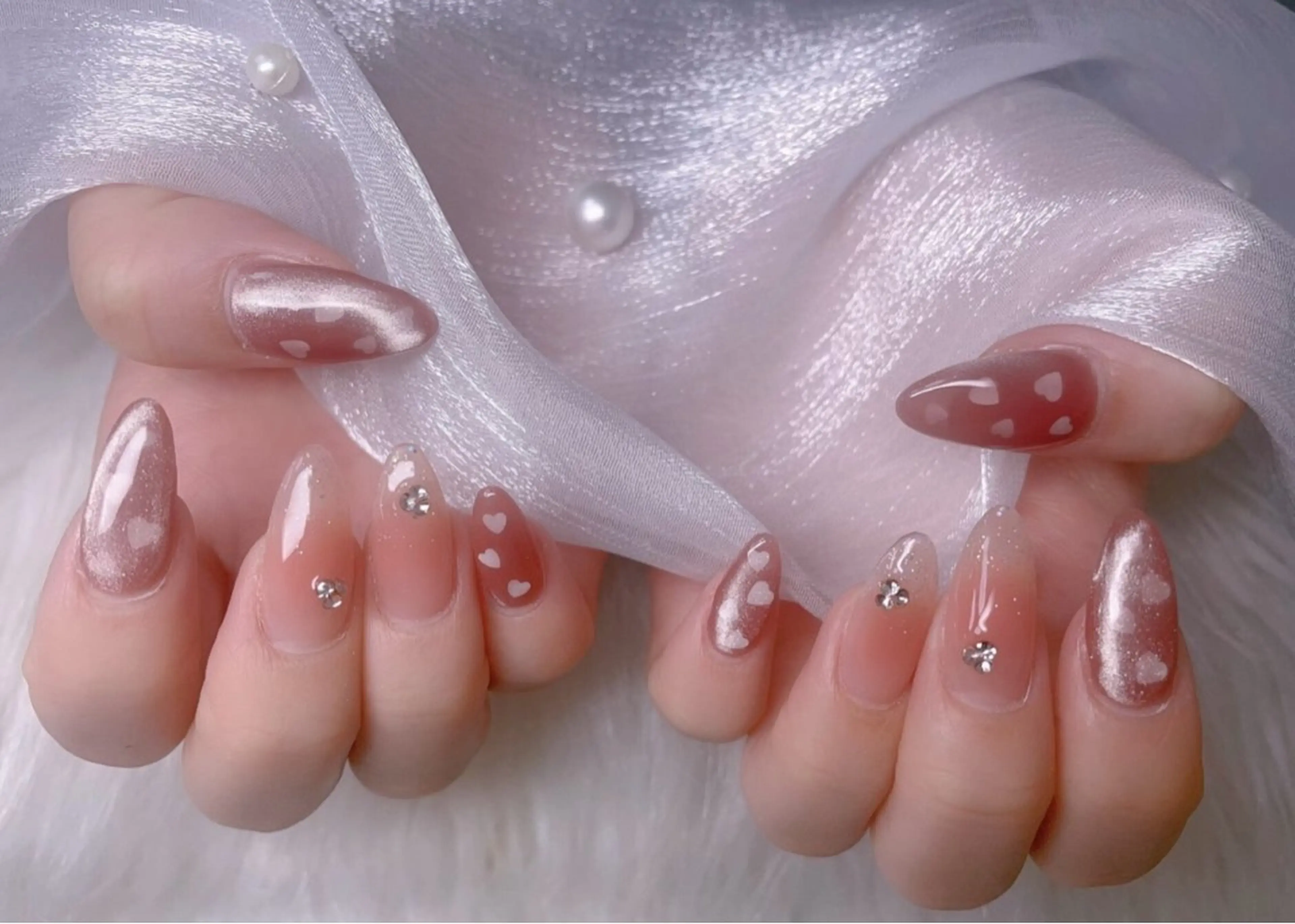 ネイル ハンドネイル ╹◡╹Mimoミモ Eye&Nailのマツエク・マツパデザイン