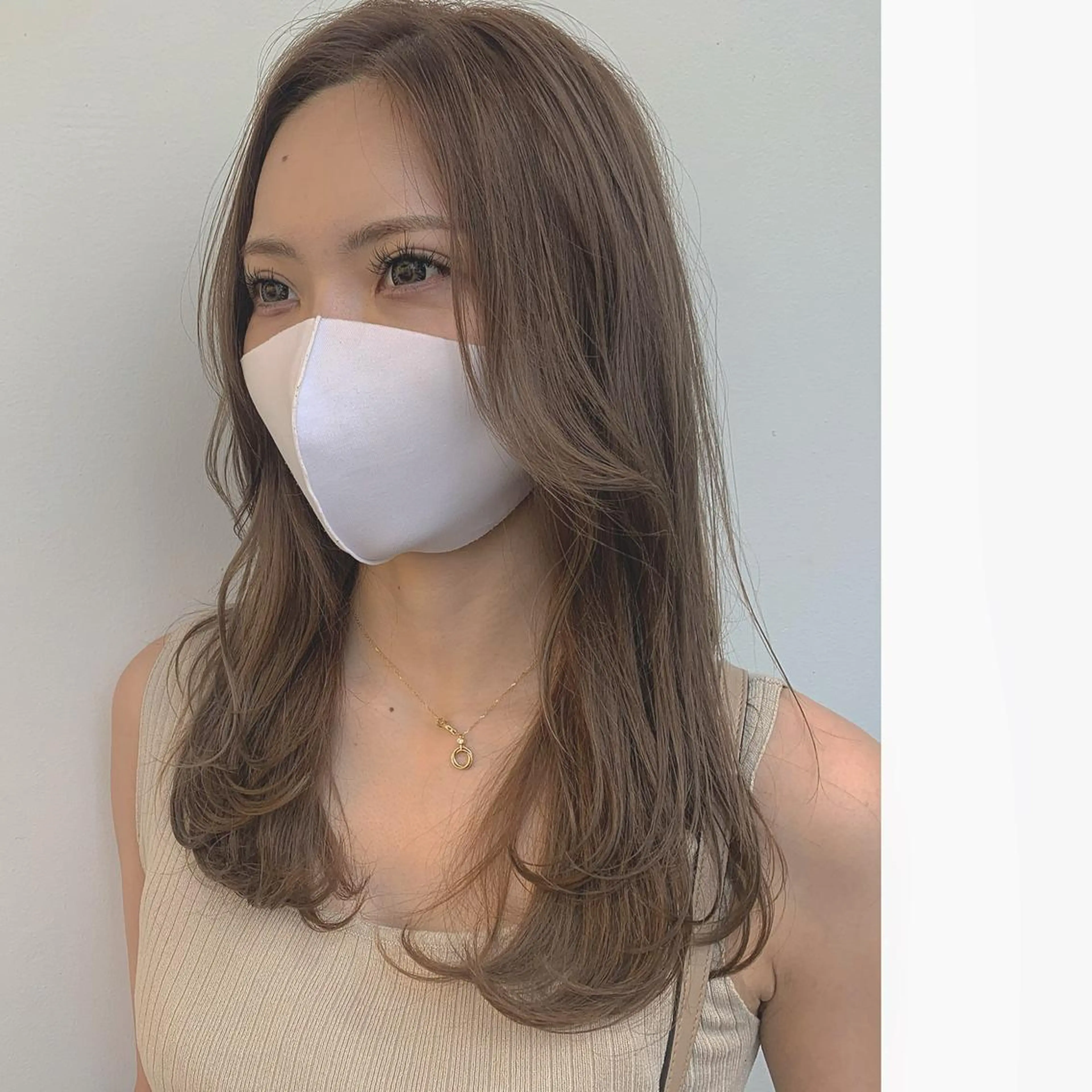 ロング カラー カット ヘアカラー 🐶 アヤカのヘアスタイル