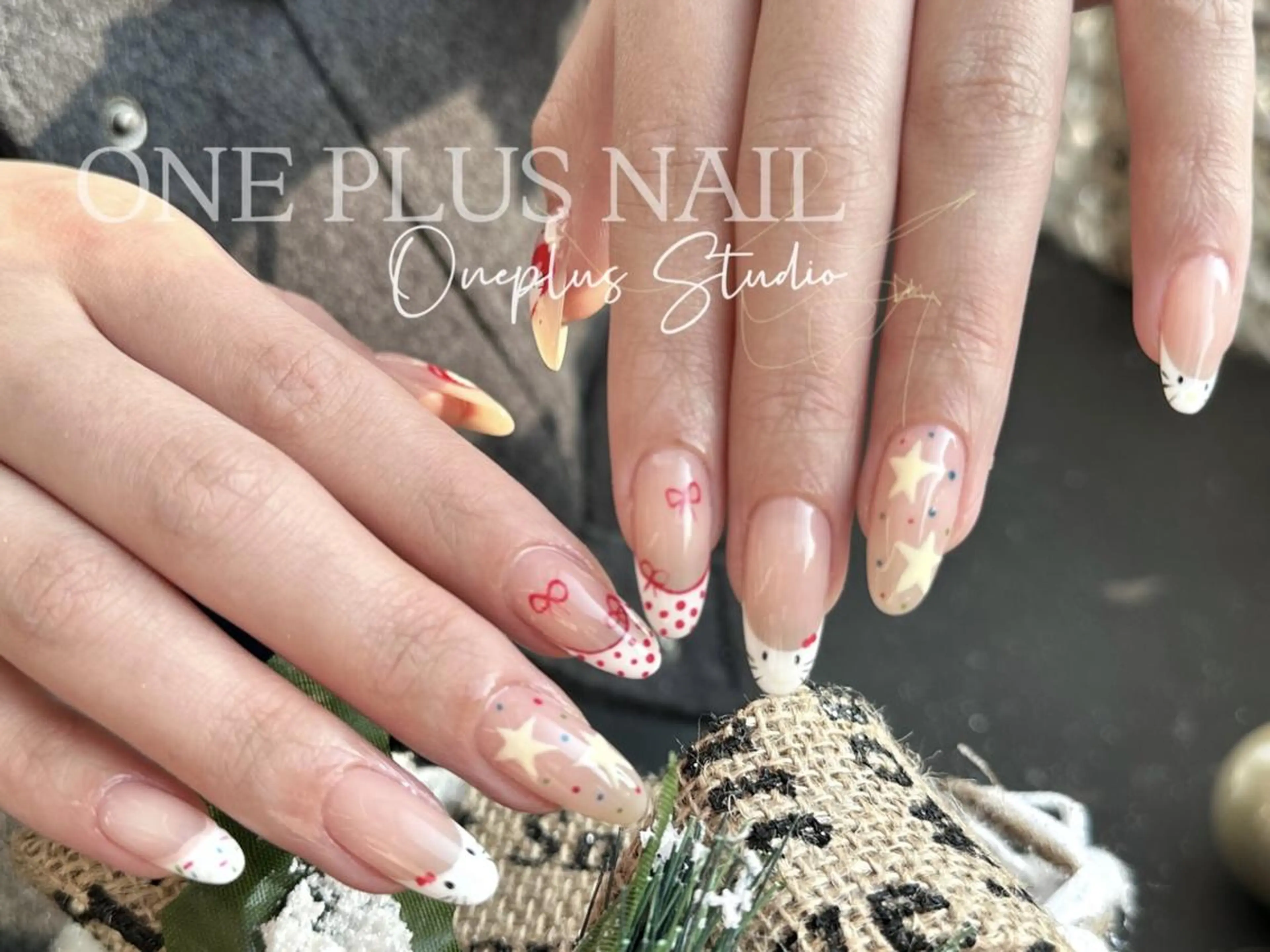 ネイル ジェルネイル 持ち込み ニュアンスネイル パラジェル ワンホンネイル ハンドネイル ハンドケア One Plus Nail Salonのネイルデザイン