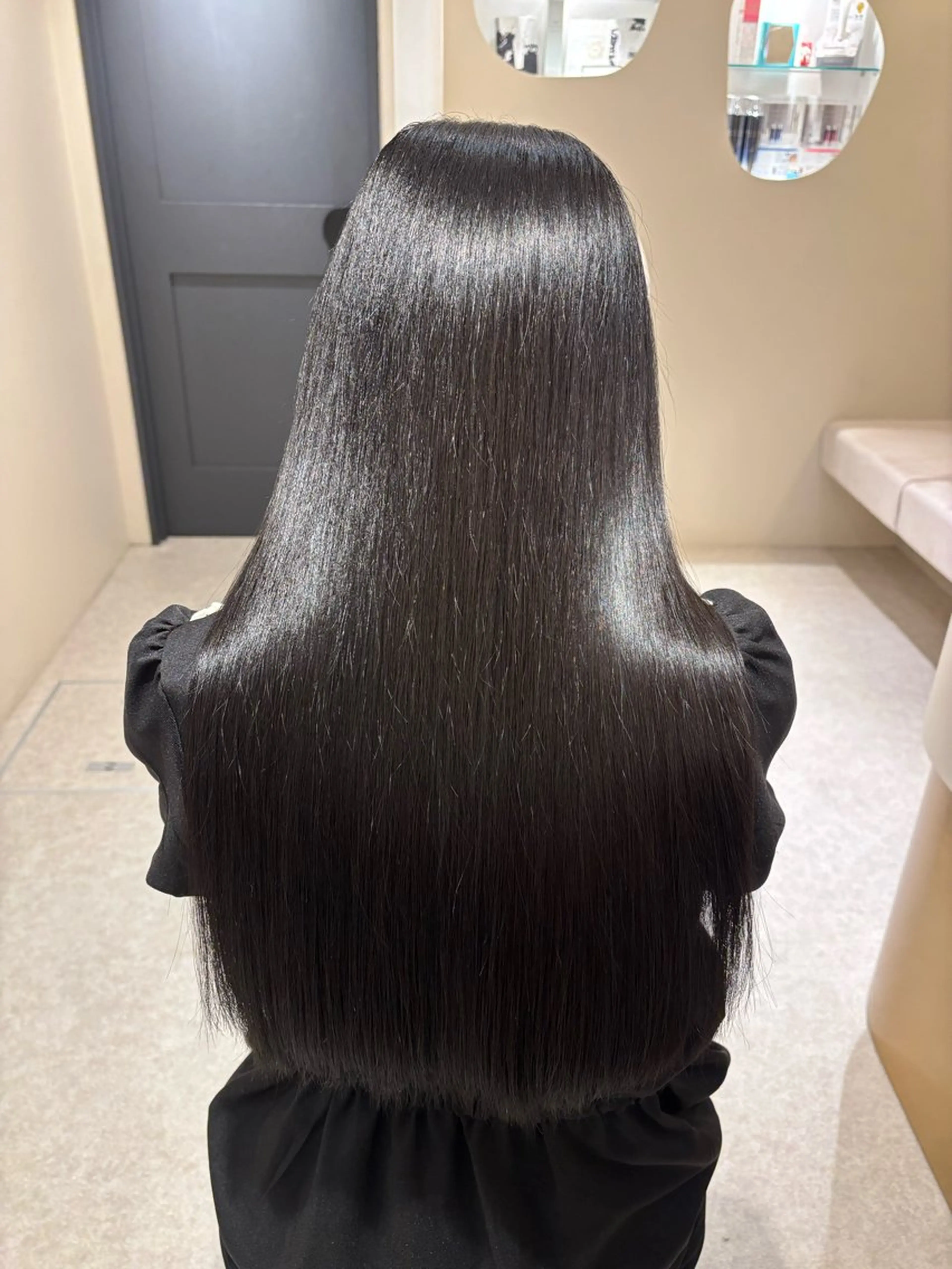 ロング Bonheur銀座 michiko艶髪のヘアスタイル