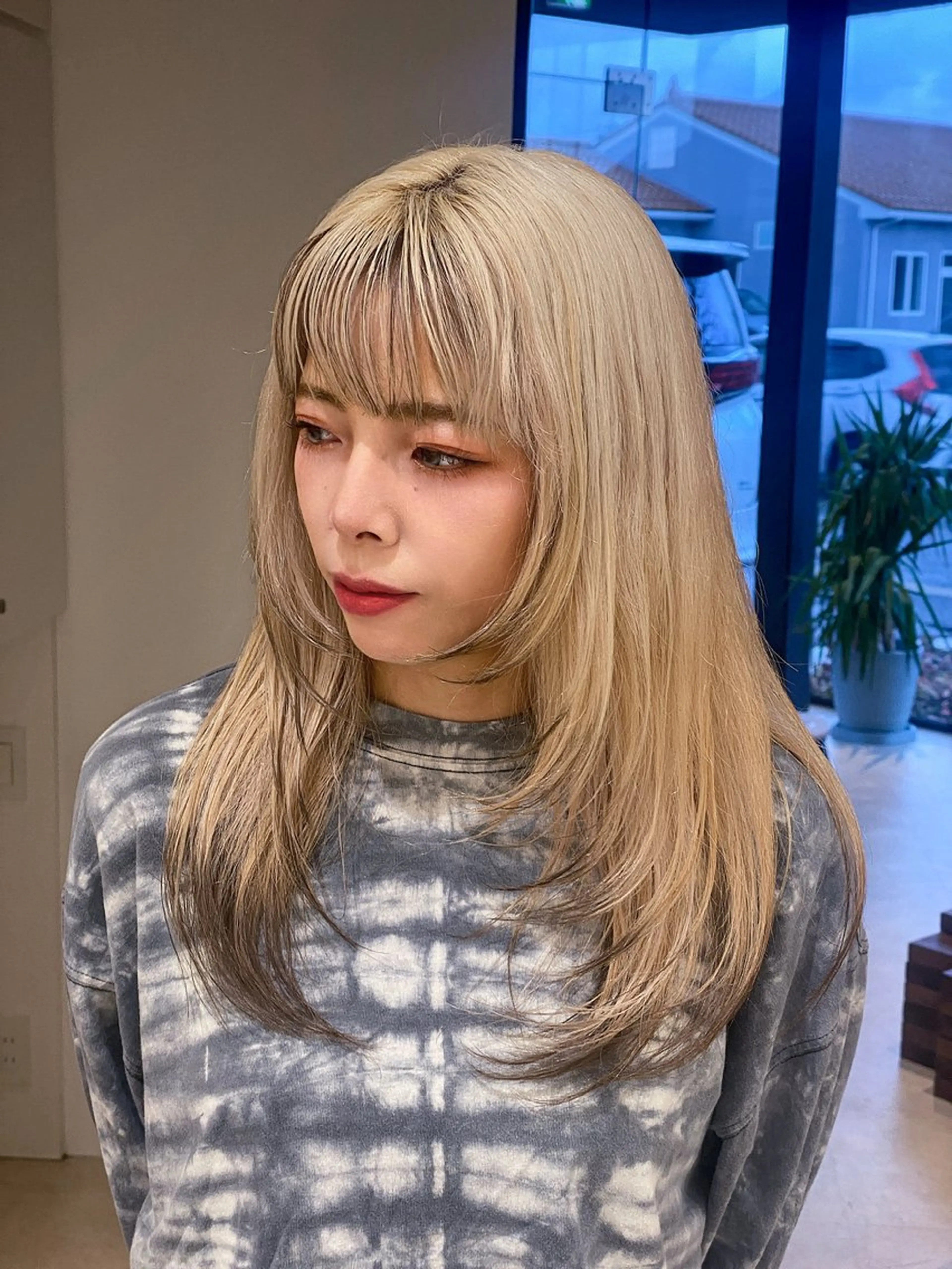 ロング カラー yui 野々市市のヘアスタイル
