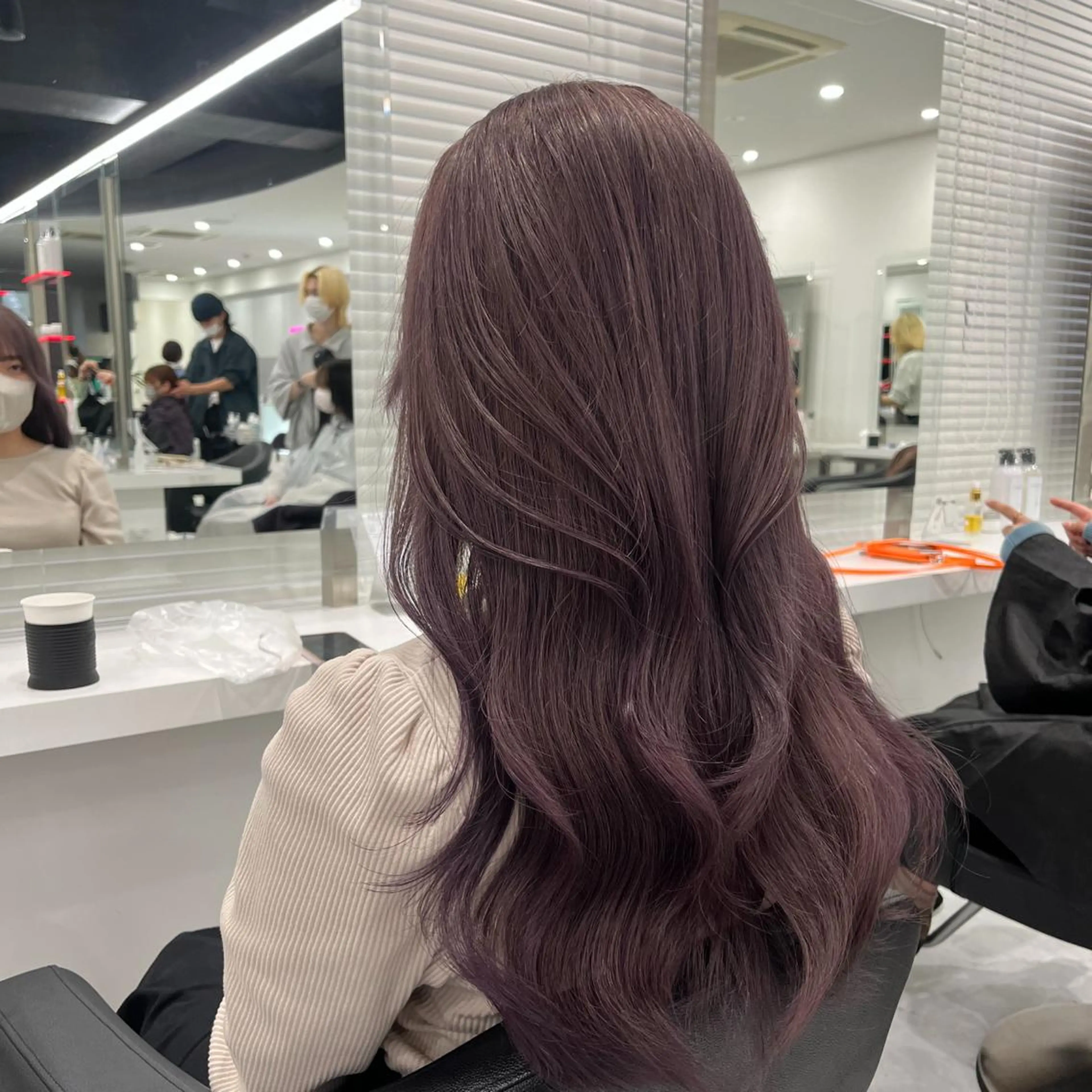 ロング カラー ブリーチなし透明感 💗RYOTAのヘアスタイル