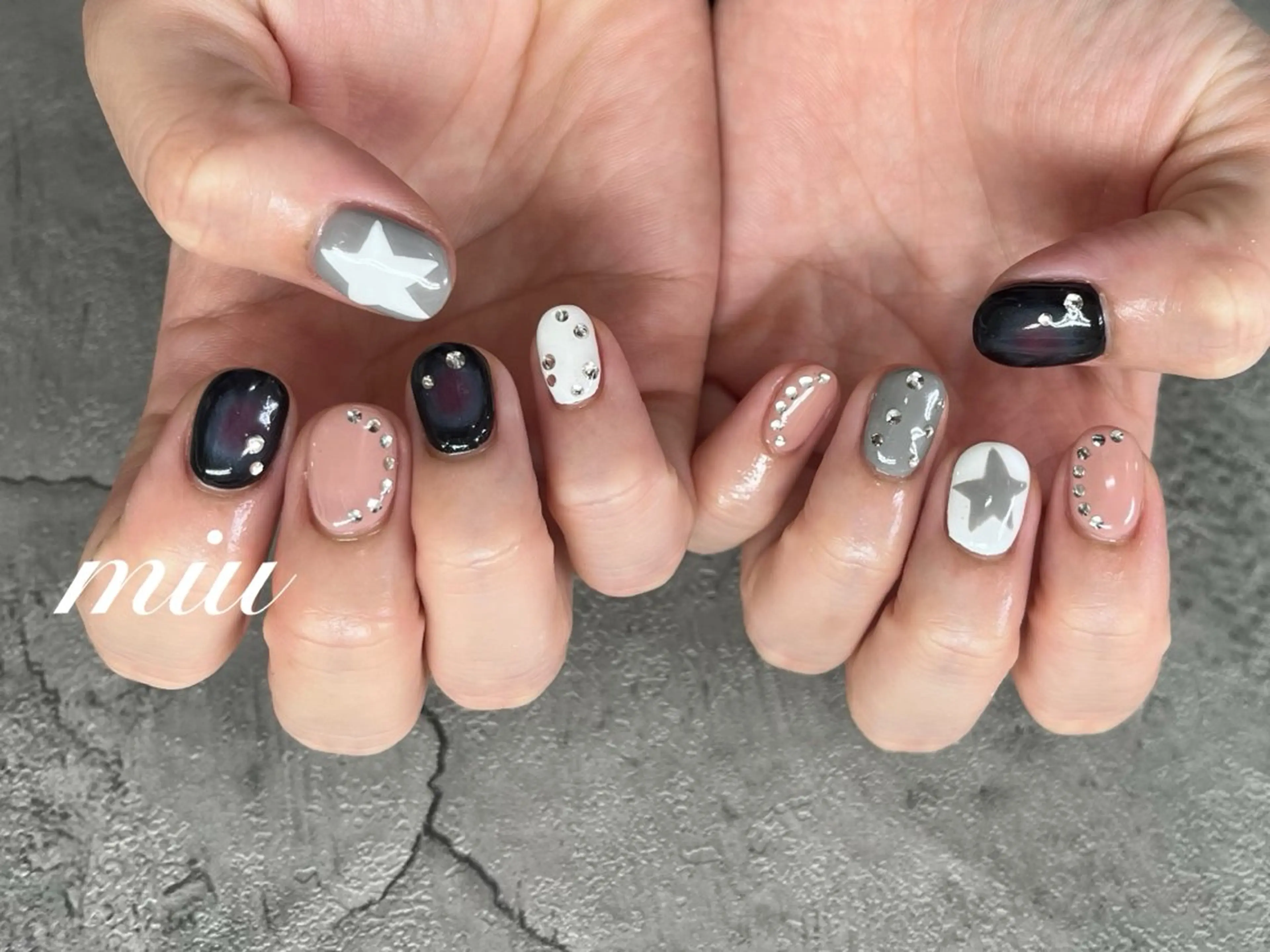 ネイル ハンドネイル miu nail 🐾mihoのネイルデザイン