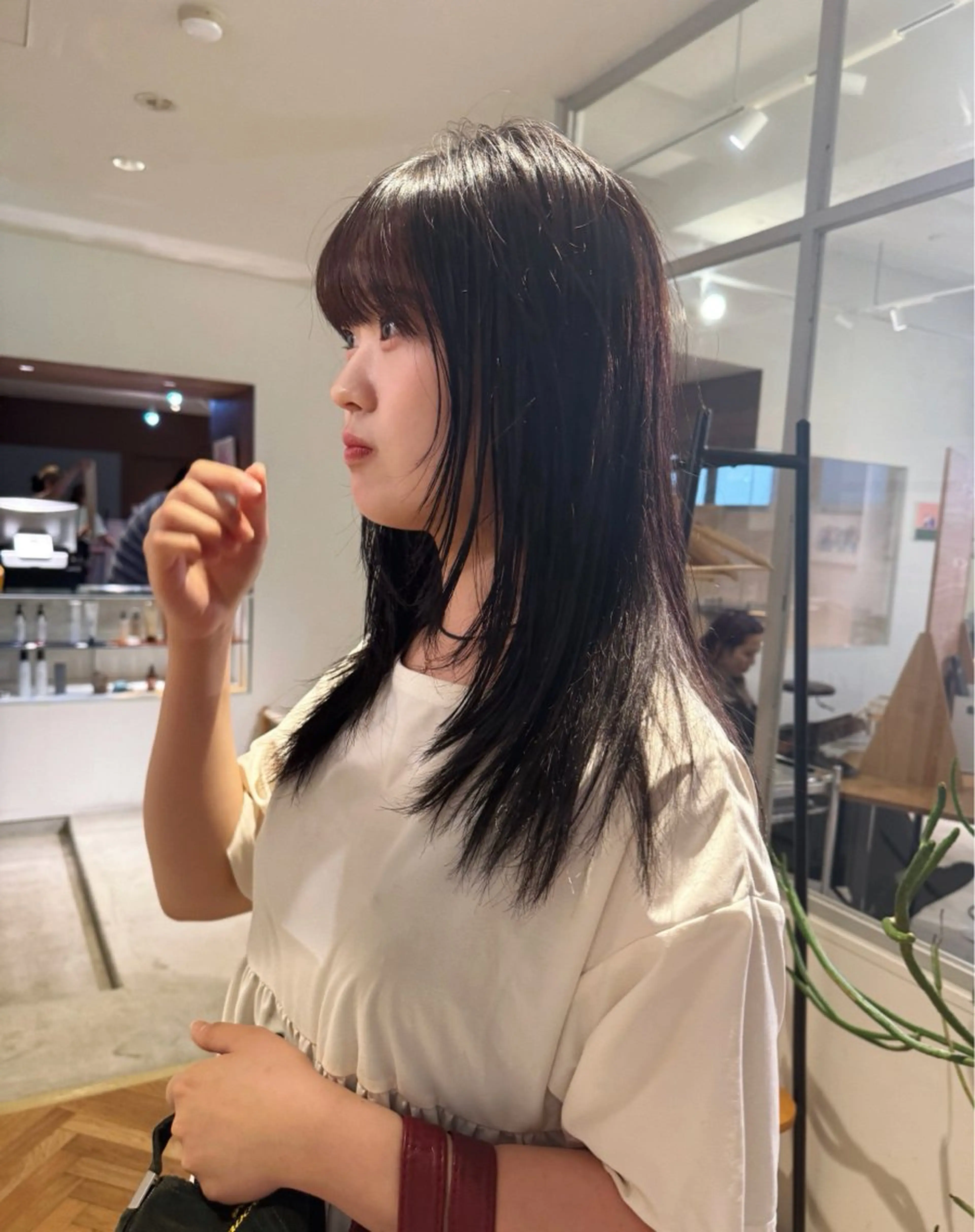 カラー 南部 綾音のヘアスタイル