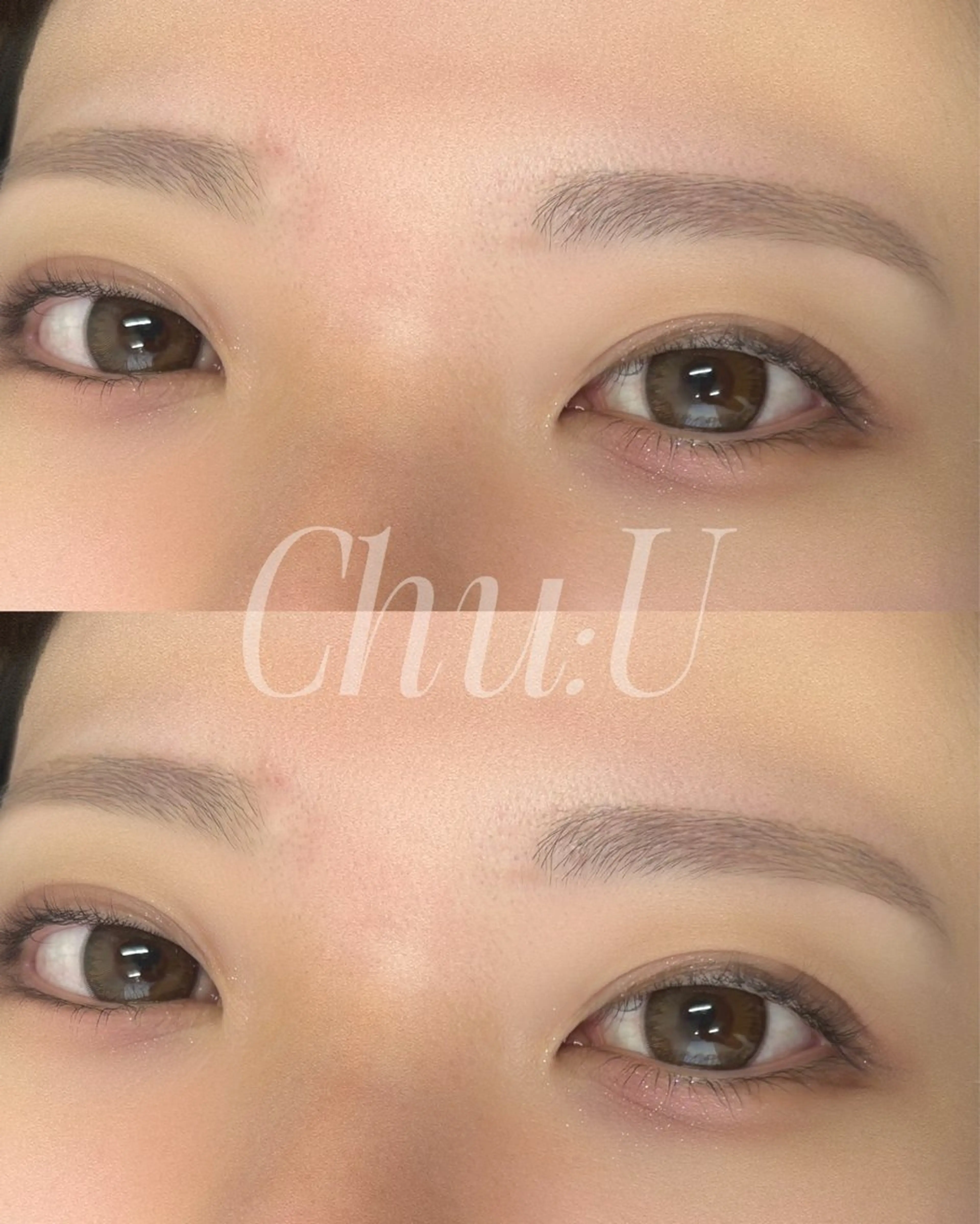 アイブロウ 顔タイプ診断 GO TODAY SHAIRE SALON 銀座Cras所属・韓国風眉×顔タイプ 診断®  Naoの眉毛・アイブロウイメージ