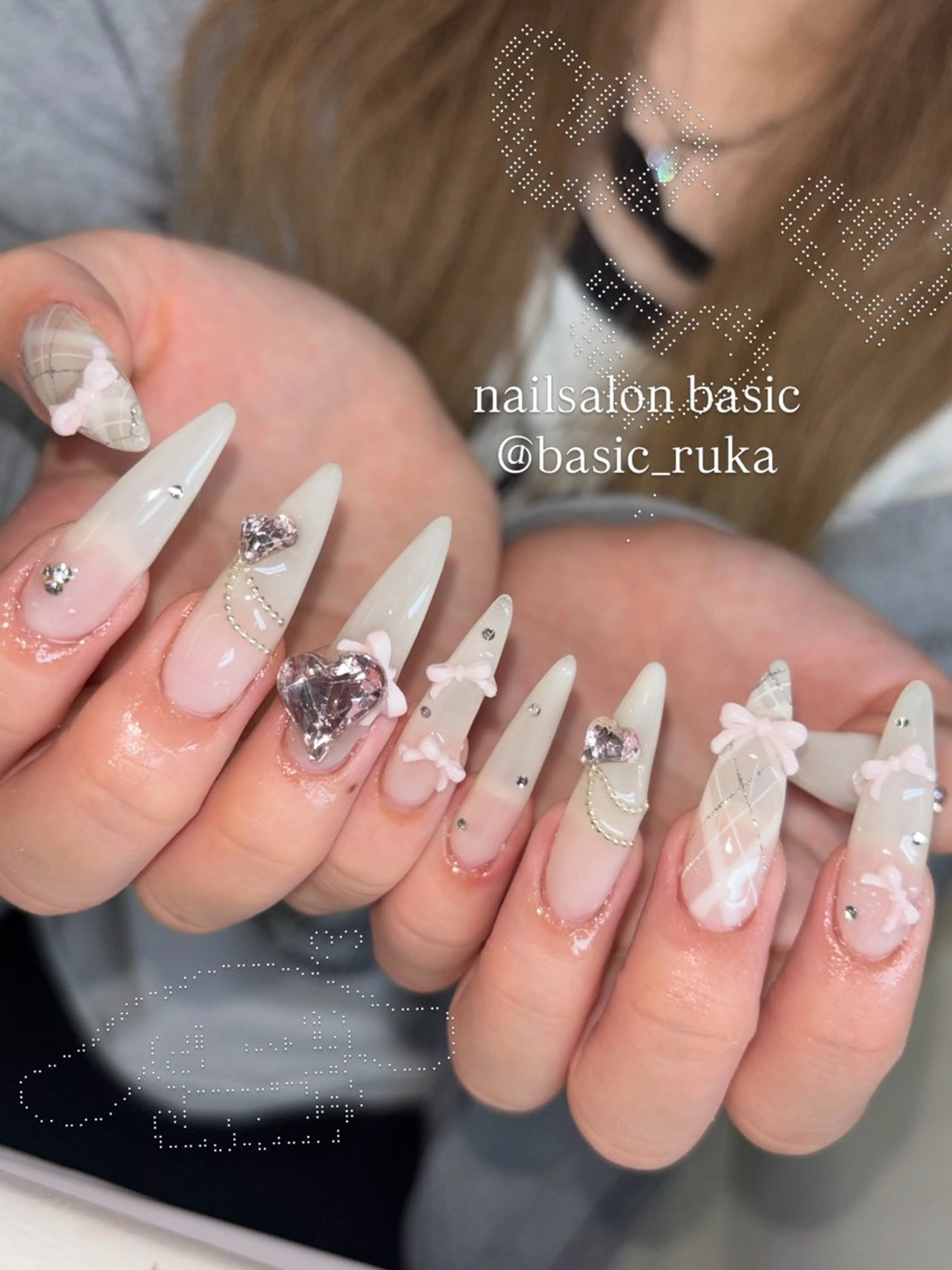 ネイル ハンドネイル Basic本厚木店 Ruka♛のネイルデザイン