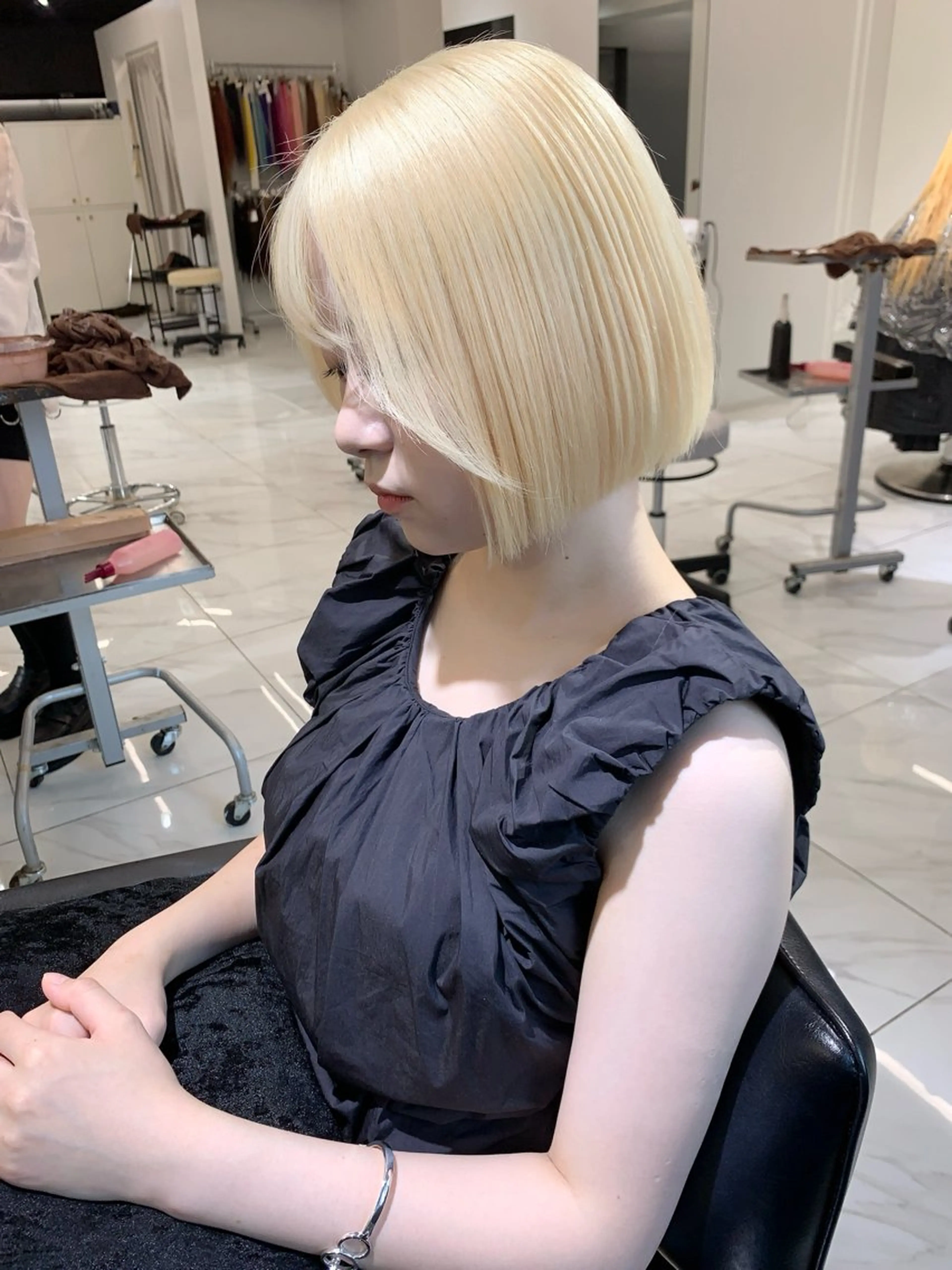 ミディアム カラー 及川 淳哉のヘアスタイル