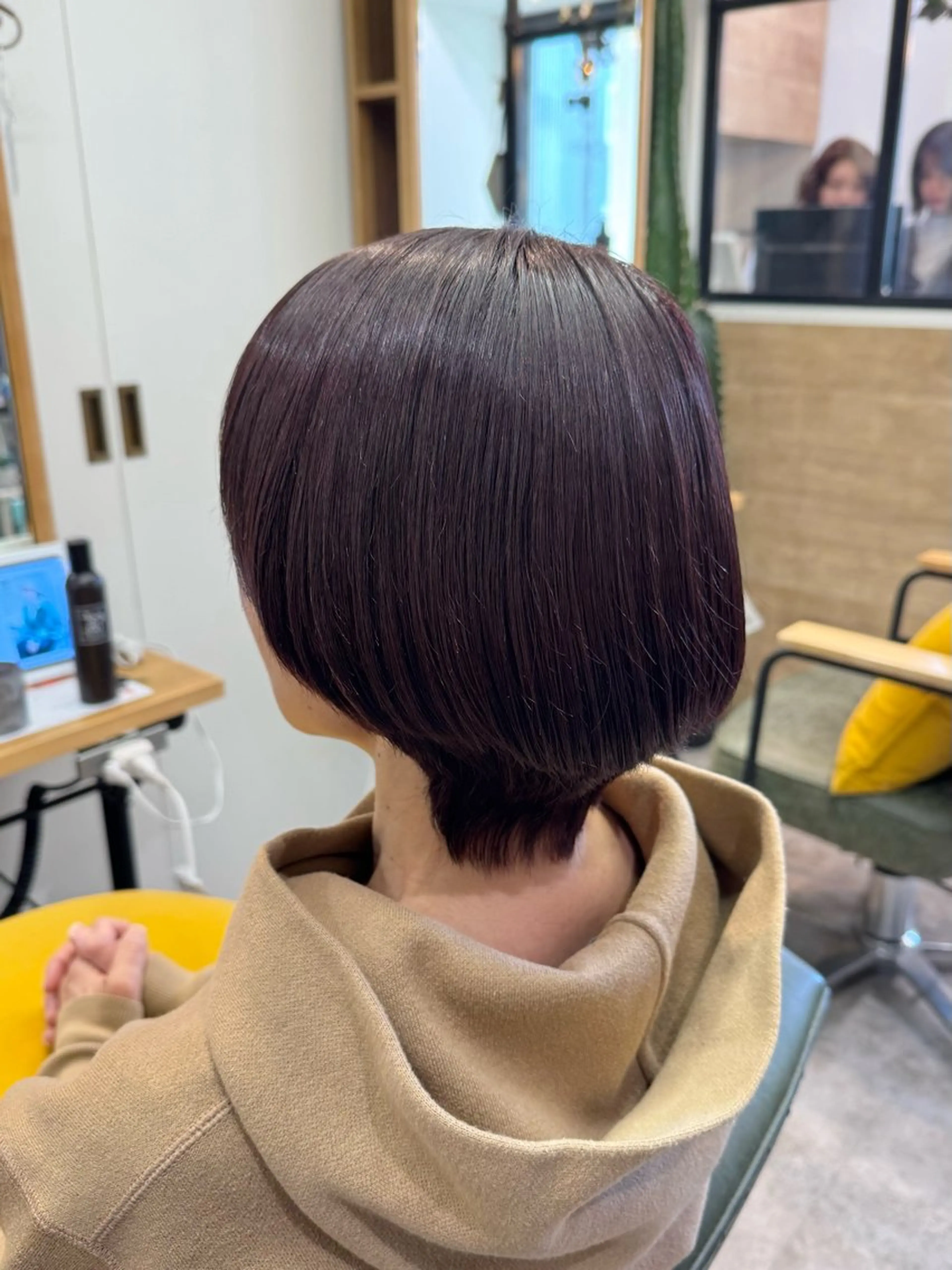 ショート カラー ヘアカラー トリートメント ヘアセット 縮毛矯正/エクステ /艶カラー/ヘアメのヘアスタイル
