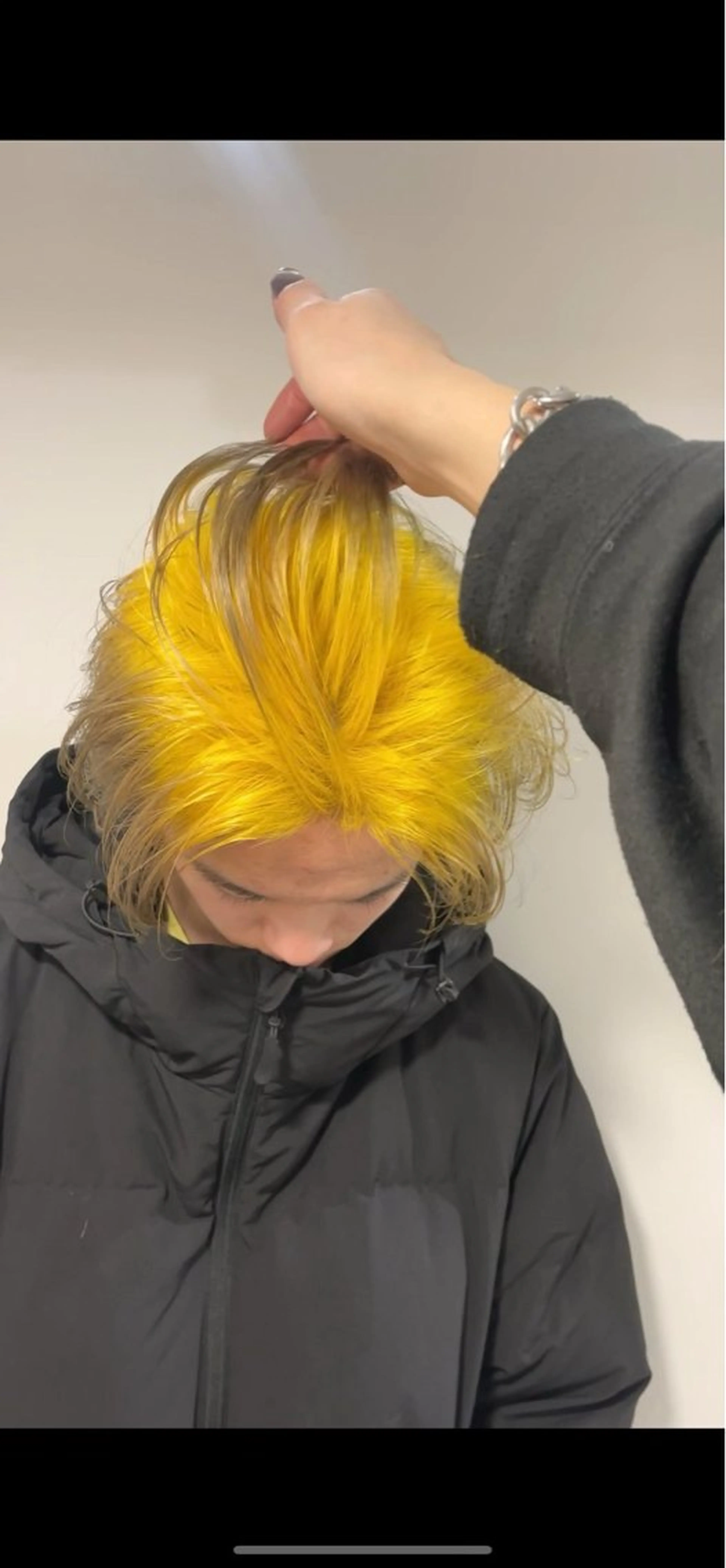 メンズハイトーン 北斗💍レイヤーのヘアスタイル