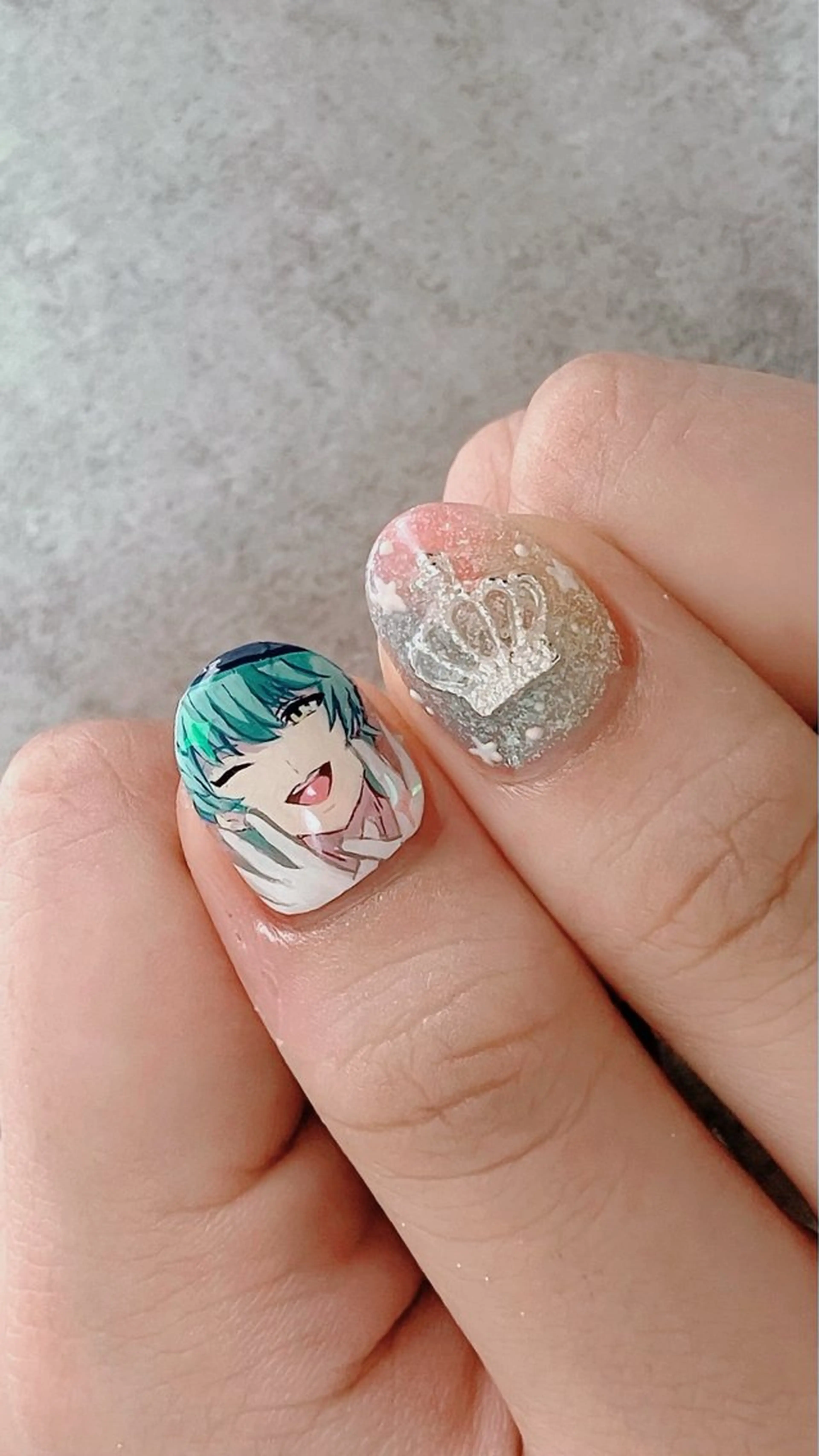 ネイル ハンドネイル ハンドケア shino🌟 痛ネイルのネイルデザイン