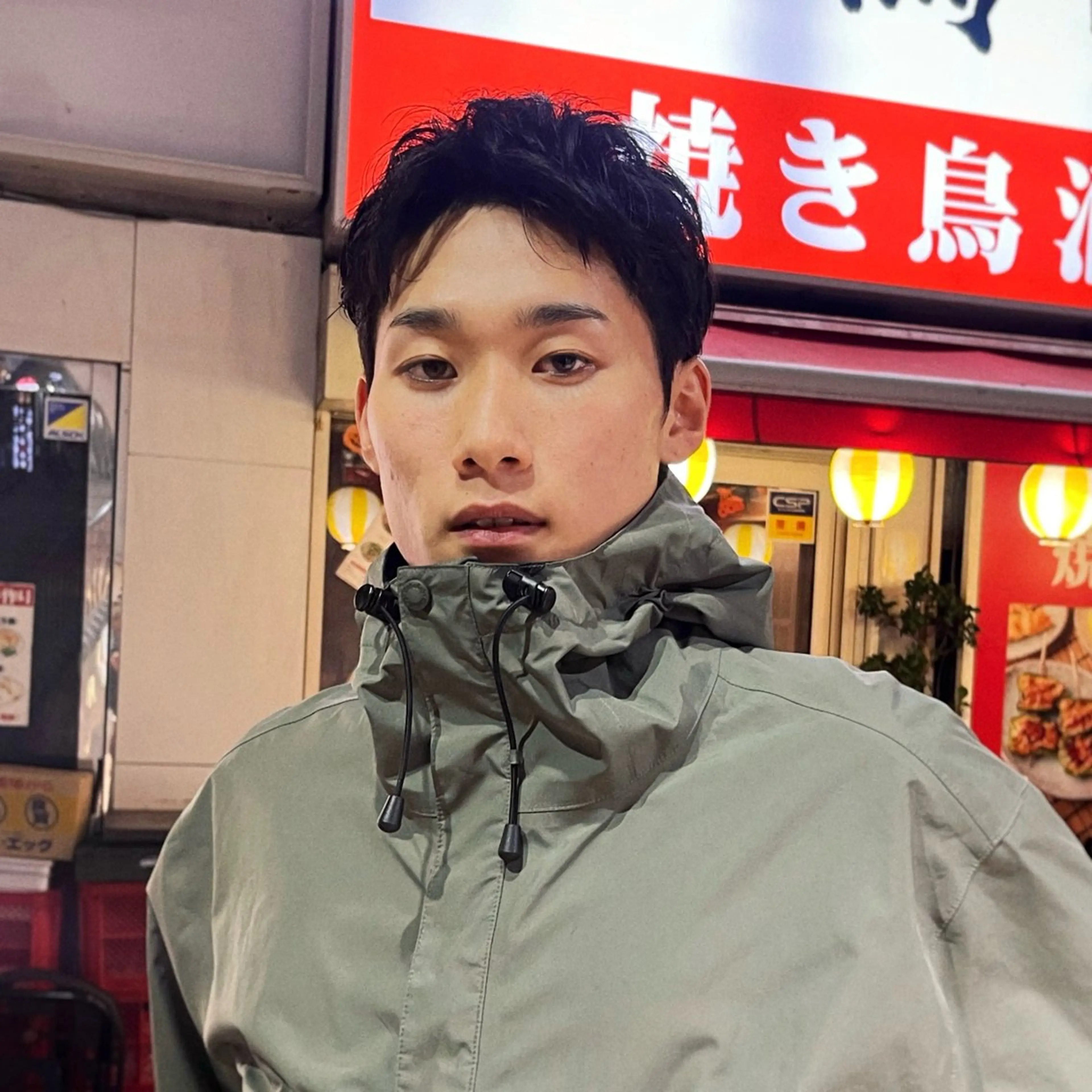 メンズ RIKU⚡️毛流れ ヘア×眉ワックスのヘアスタイル